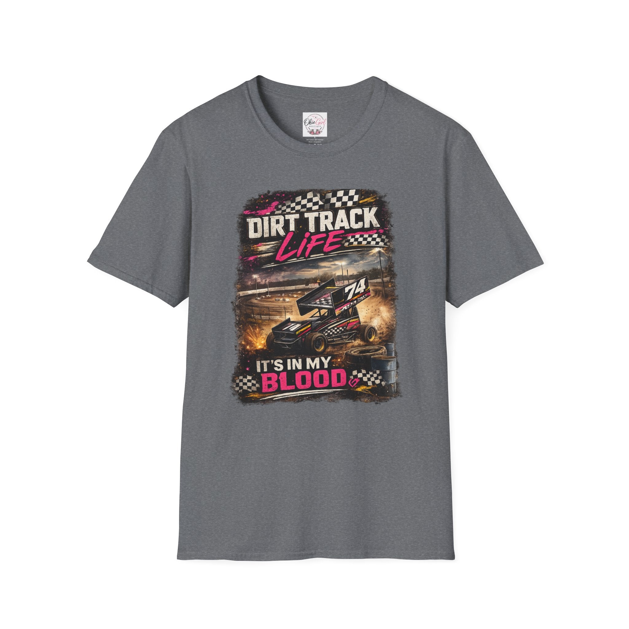 "It's In My Blood" Racing Tee
