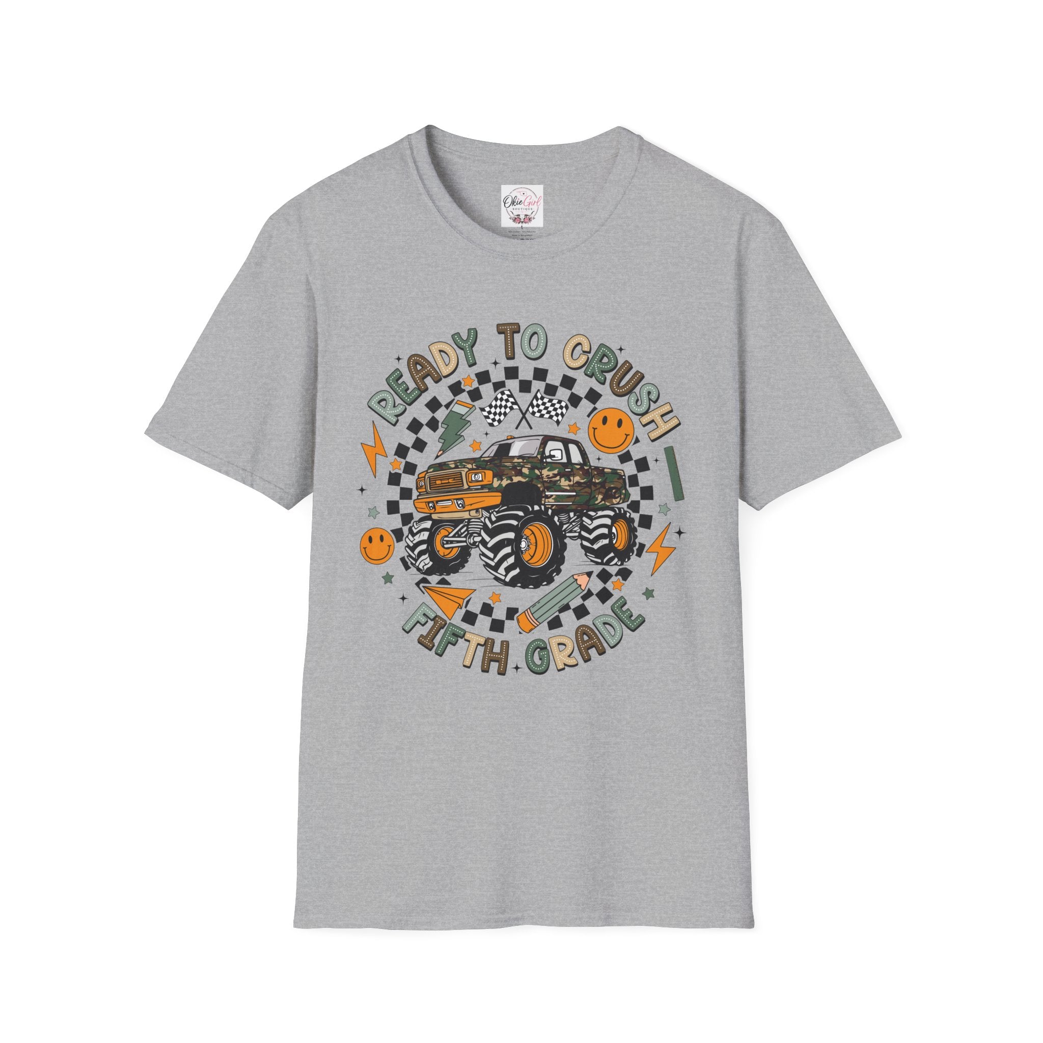 Ready to Crush Monster Truck T-Shirt — Adult size