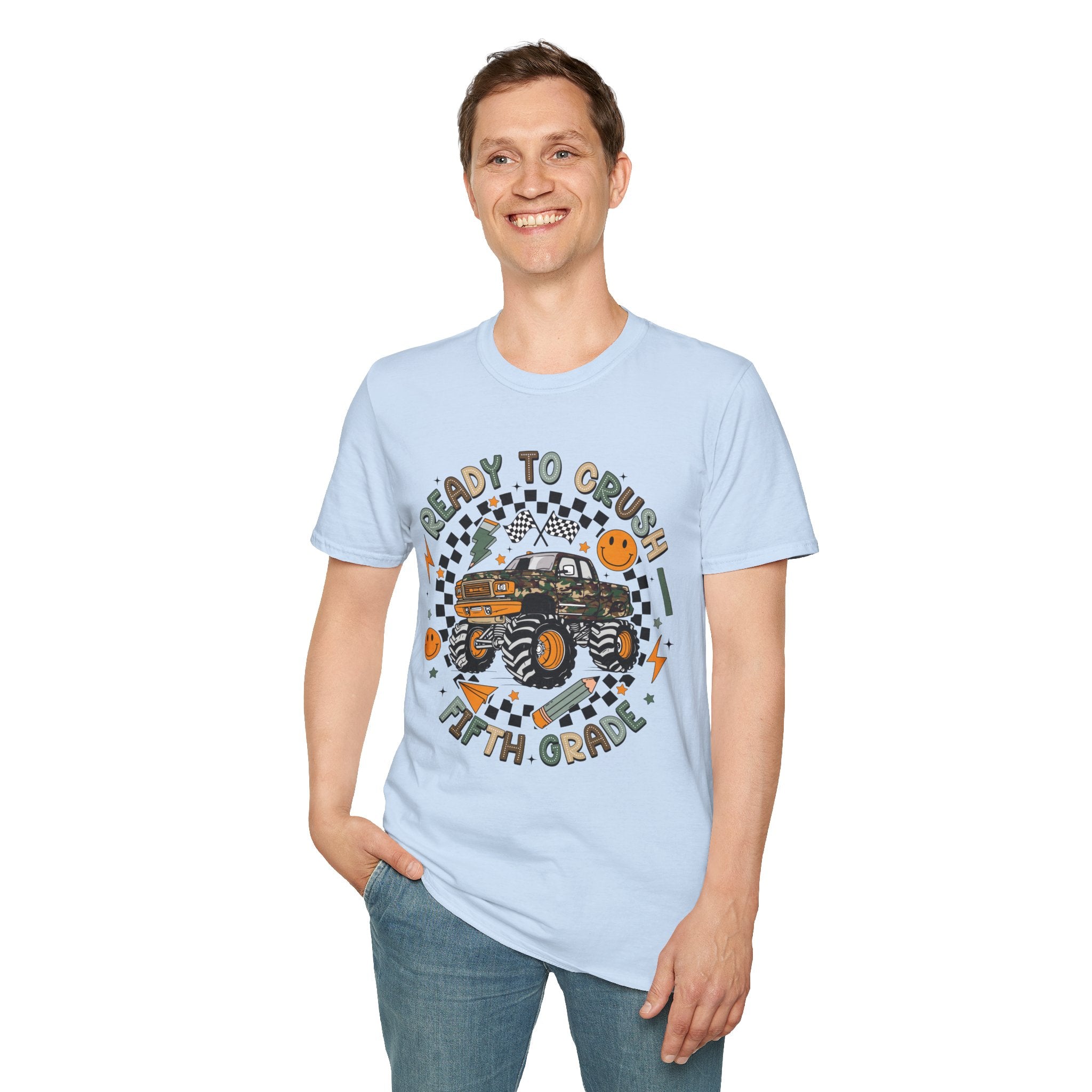 Ready to Crush Monster Truck T-Shirt — Adult size