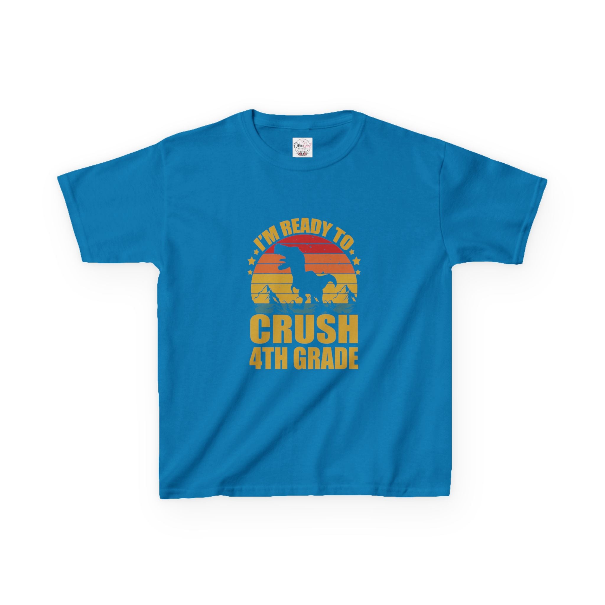Kids 'I'm Ready to Crush 4th Grade' T-Shirt