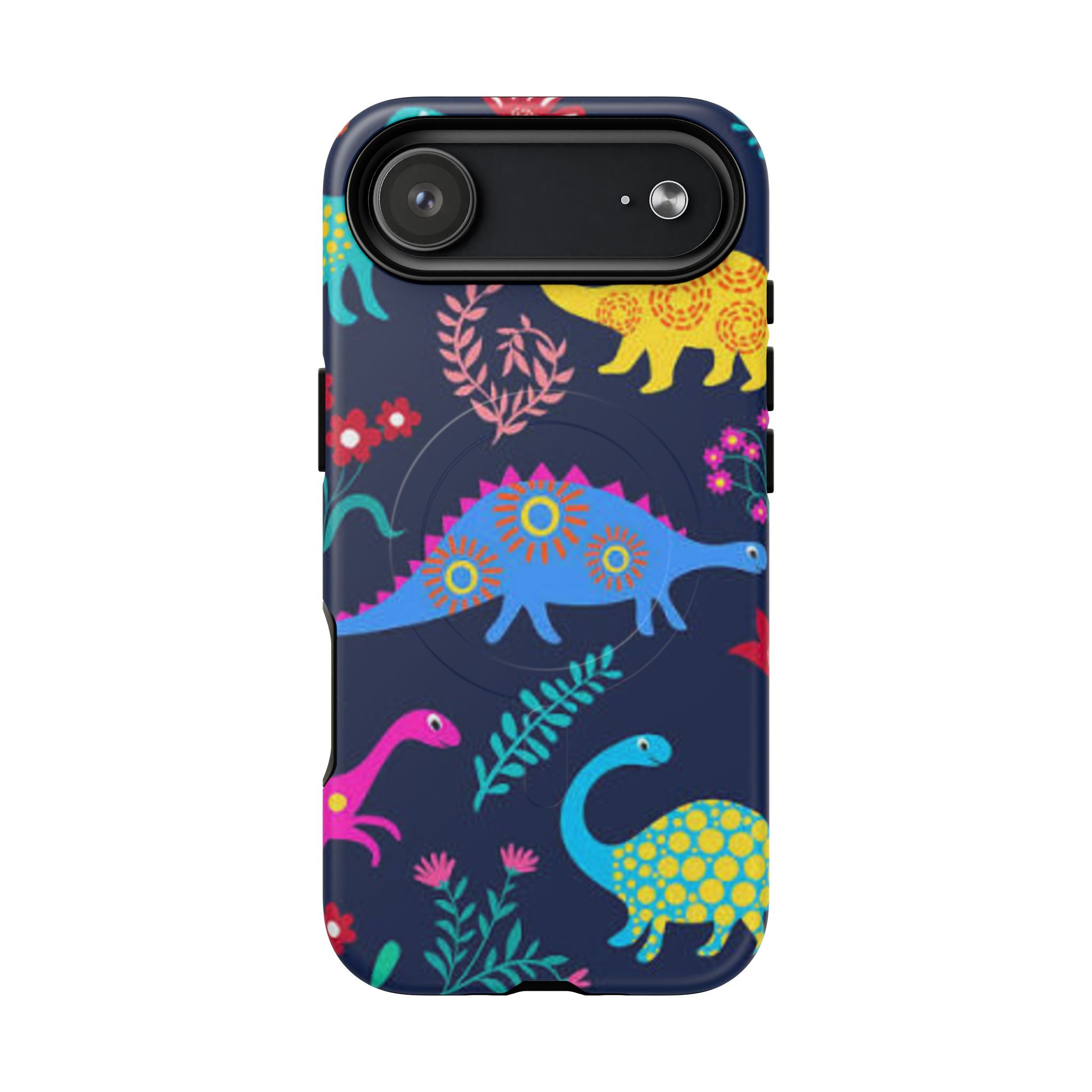 Dino Floral Tough Magnetic Phone Case