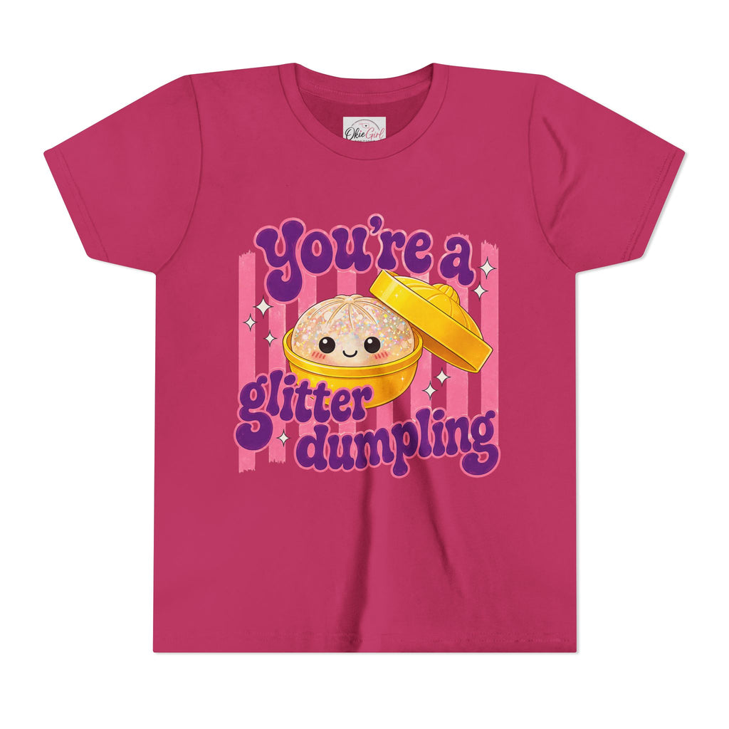 Youth Tee — "You're a Glitter Dumpling"