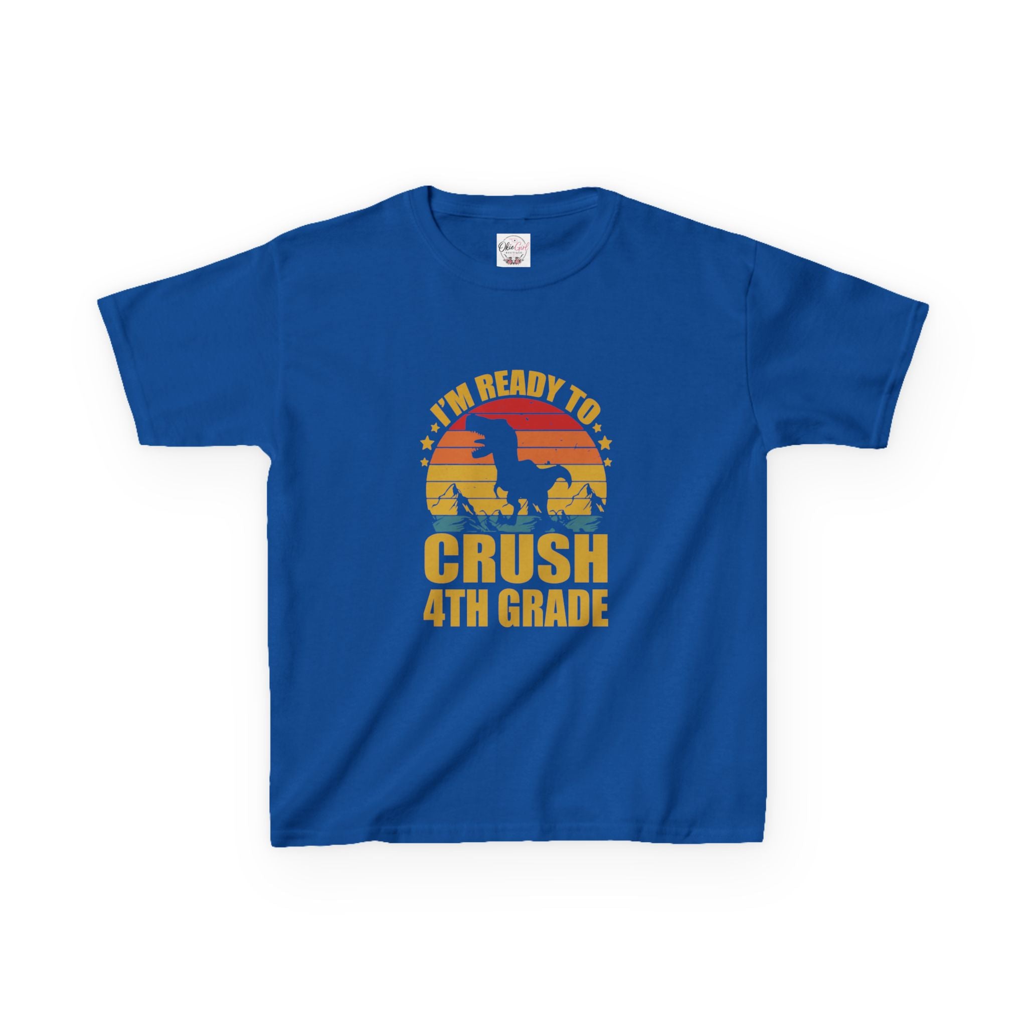 Kids 'I'm Ready to Crush 4th Grade' T-Shirt