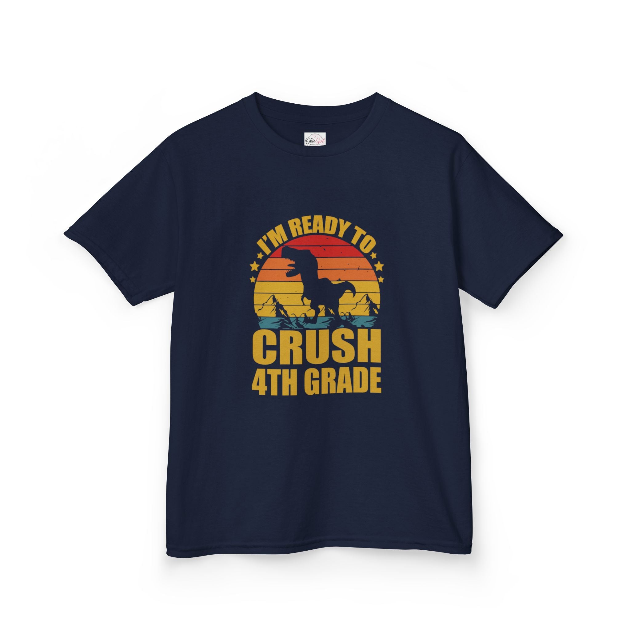 Kids 'I'm Ready to Crush 4th Grade' T-Shirt