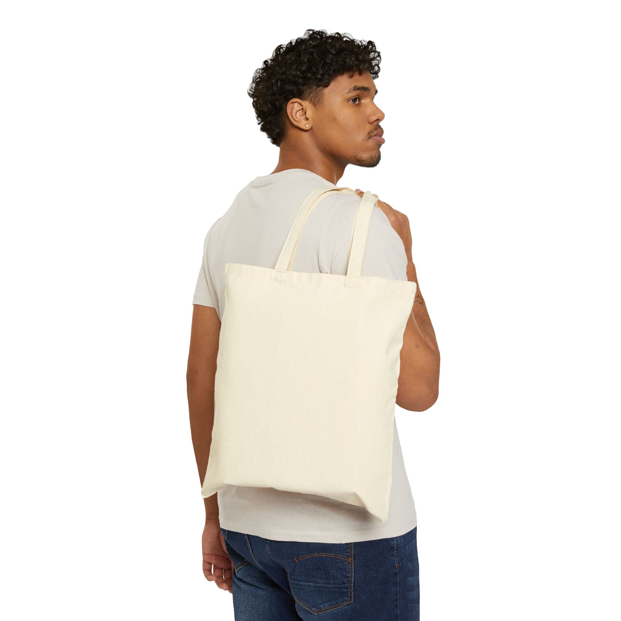 Canvas Tote Bag — "Never Let Anyone Dull Your Sparkle" Colorful Splash Art