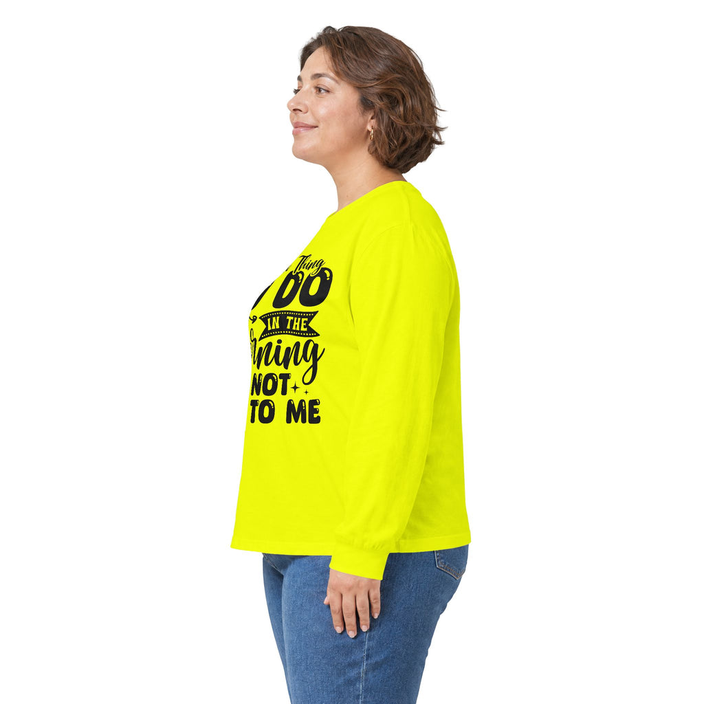 "A Few Things To Do In The Morning Is Not Talk To Me" Funny Morning Shirt