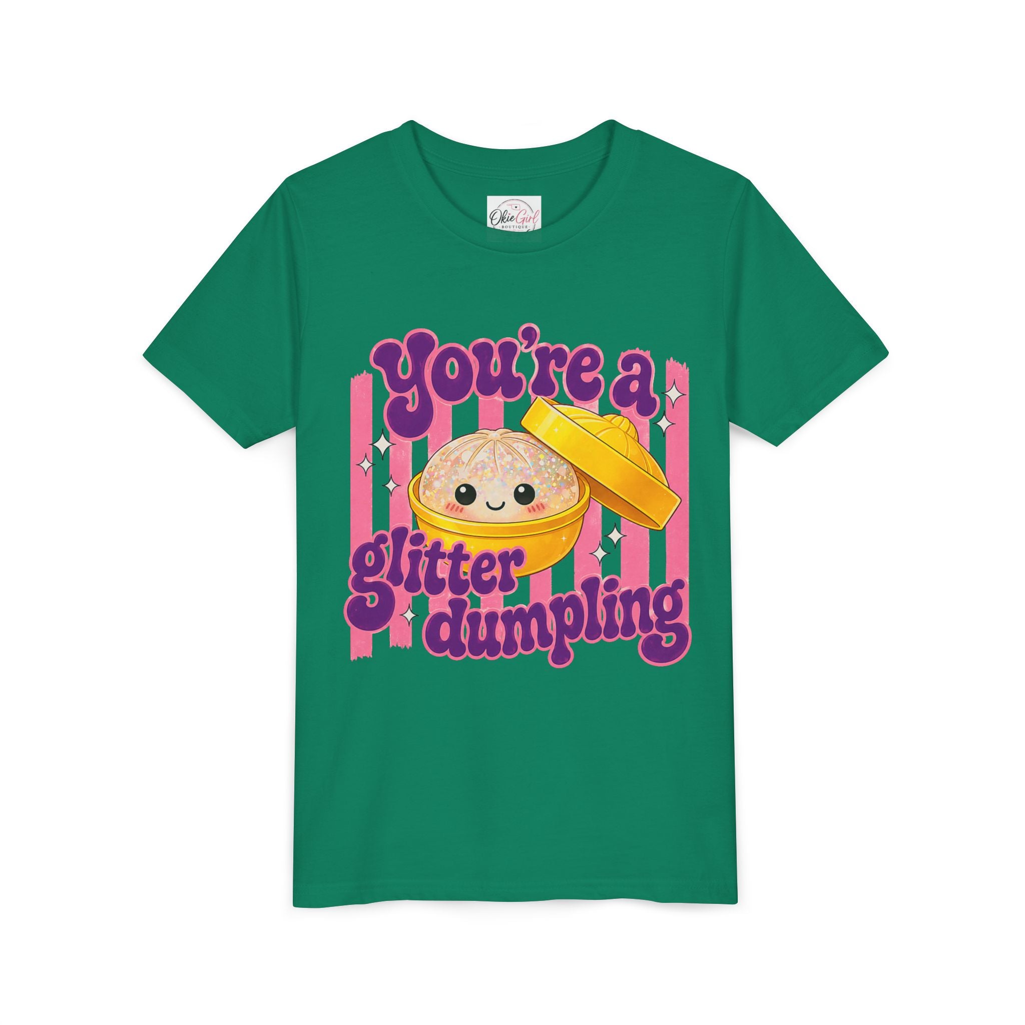 Youth Tee — "You're a Glitter Dumpling"
