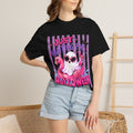 "Just Waiting for Halloween" Cute Flamingo Tee