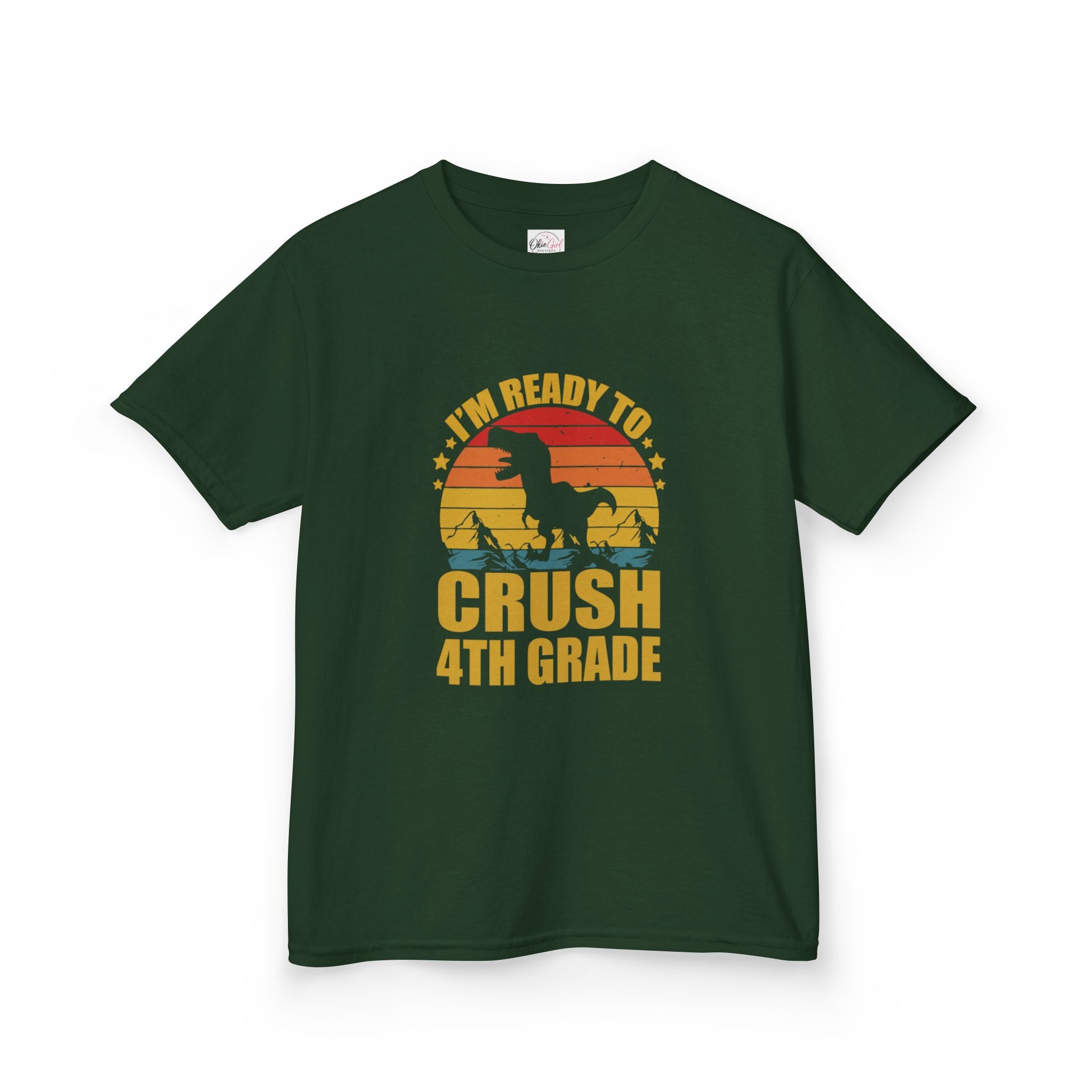 Kids 'I'm Ready to Crush 4th Grade' T-Shirt