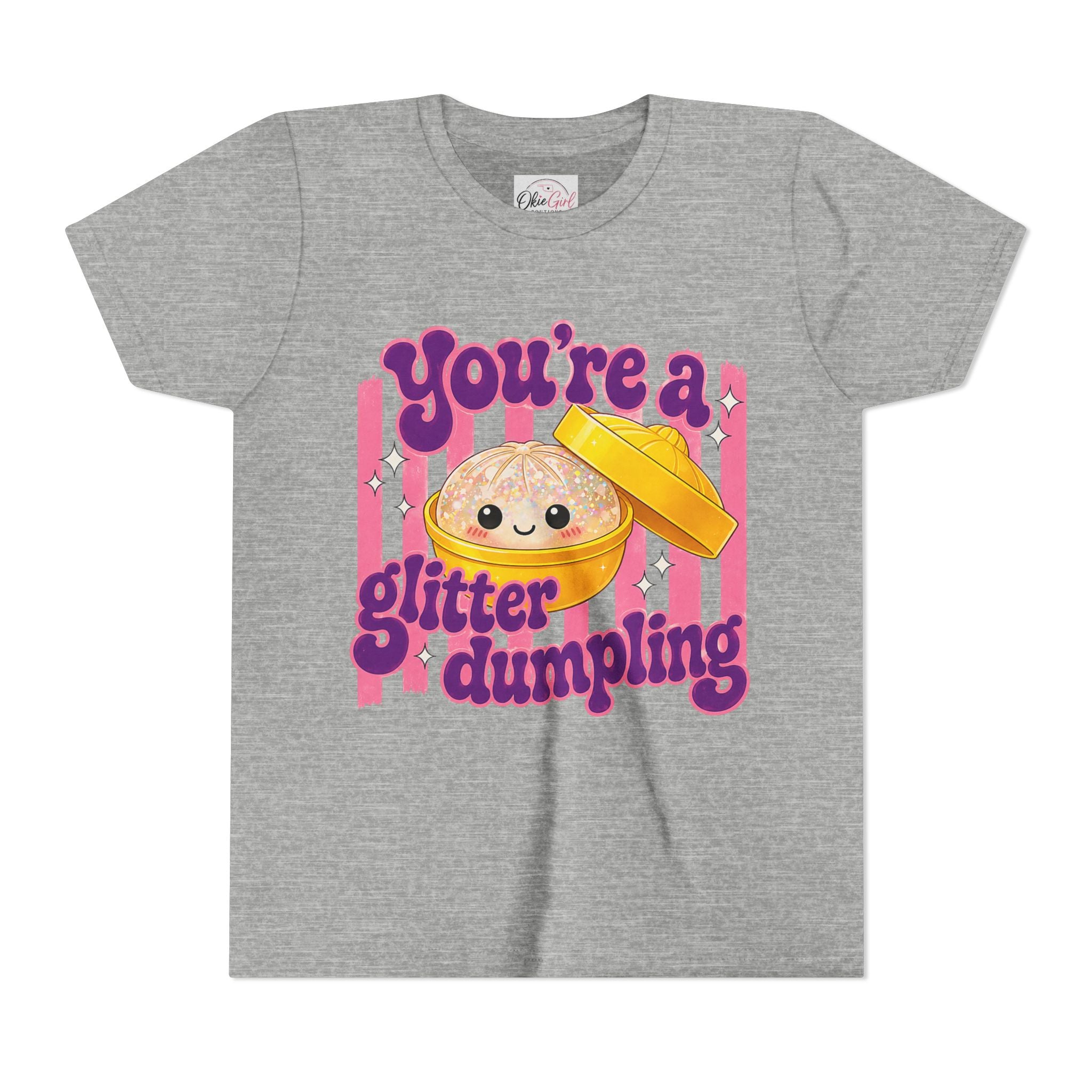 Youth Tee — "You're a Glitter Dumpling"
