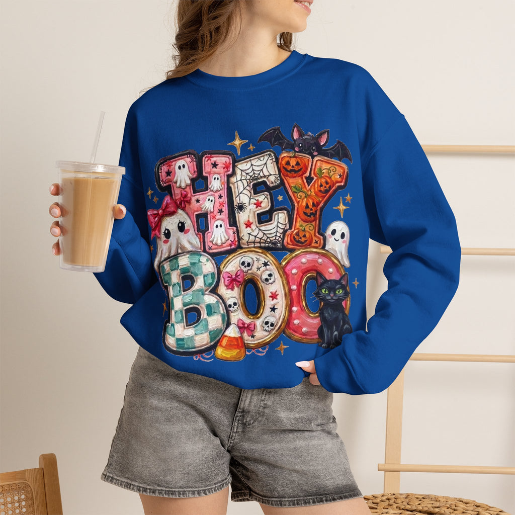 Halloween 'Hey Boo' Sweatshirt