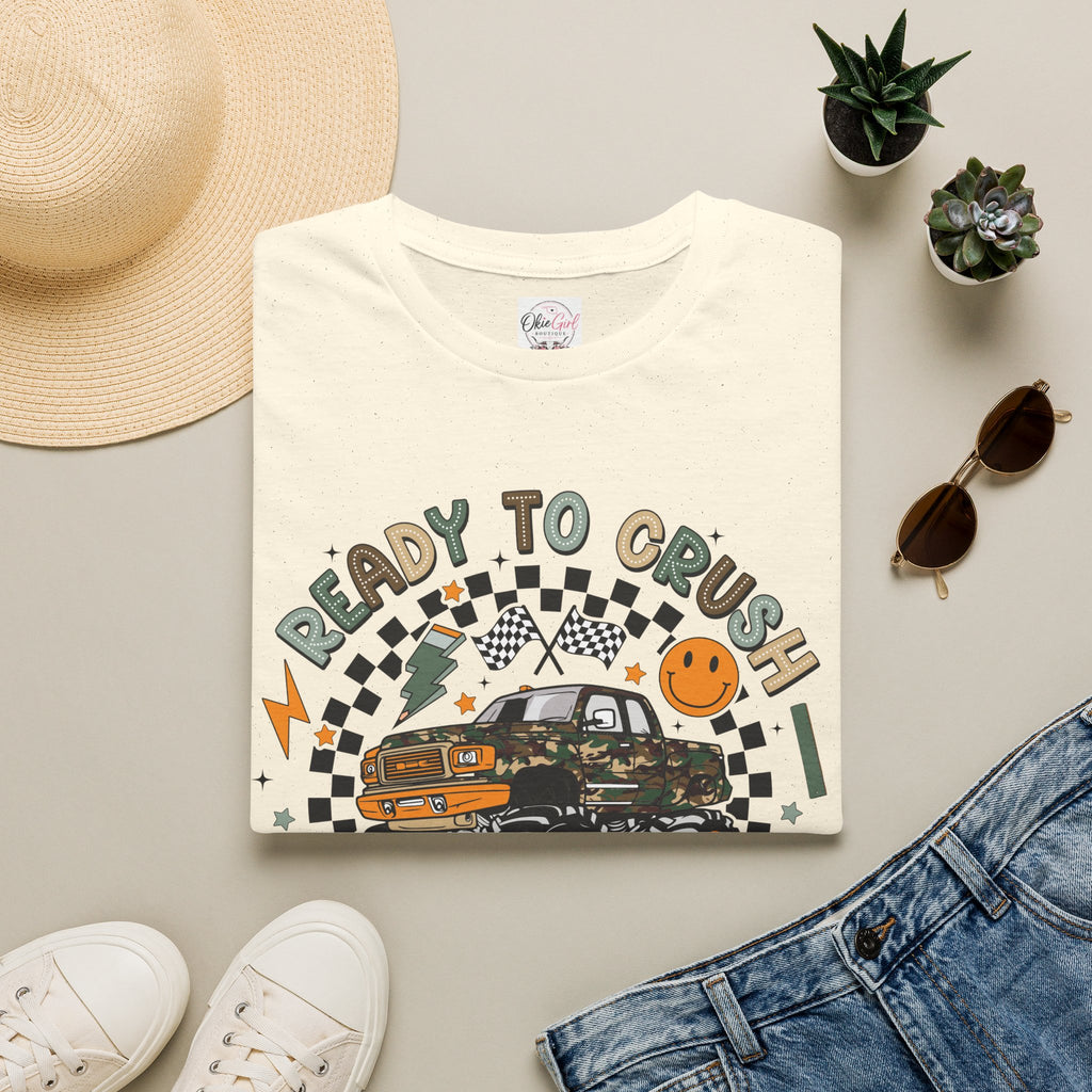 Ready to Crush Monster Truck T-Shirt — Adult size