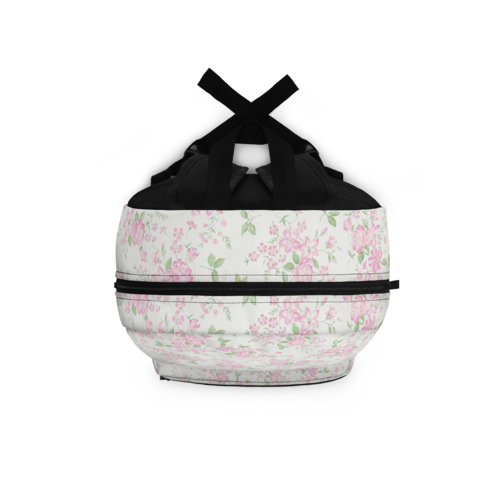 Floral Pink Rose Backpack