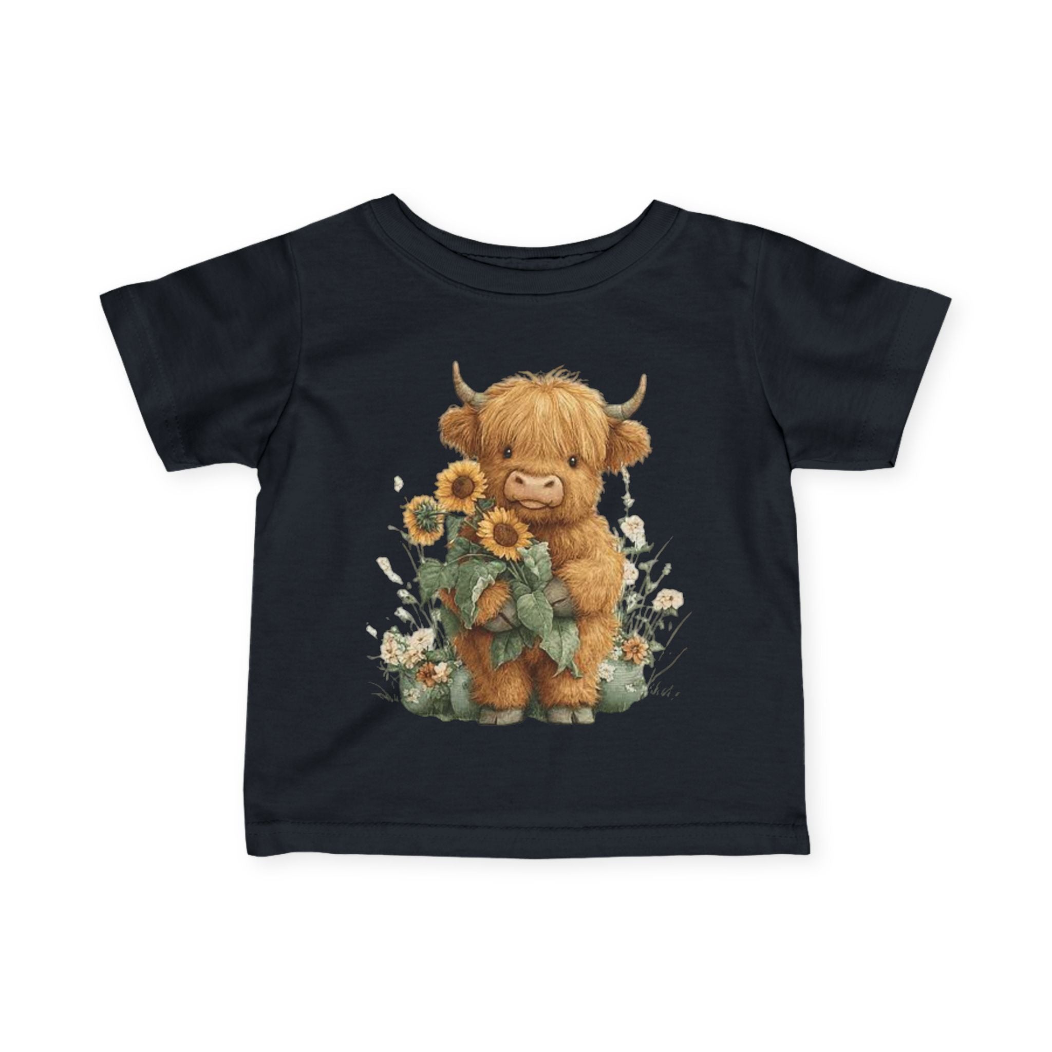 Infant Highland Cow Tee