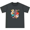 Retro Happy Faces & Checkerboard