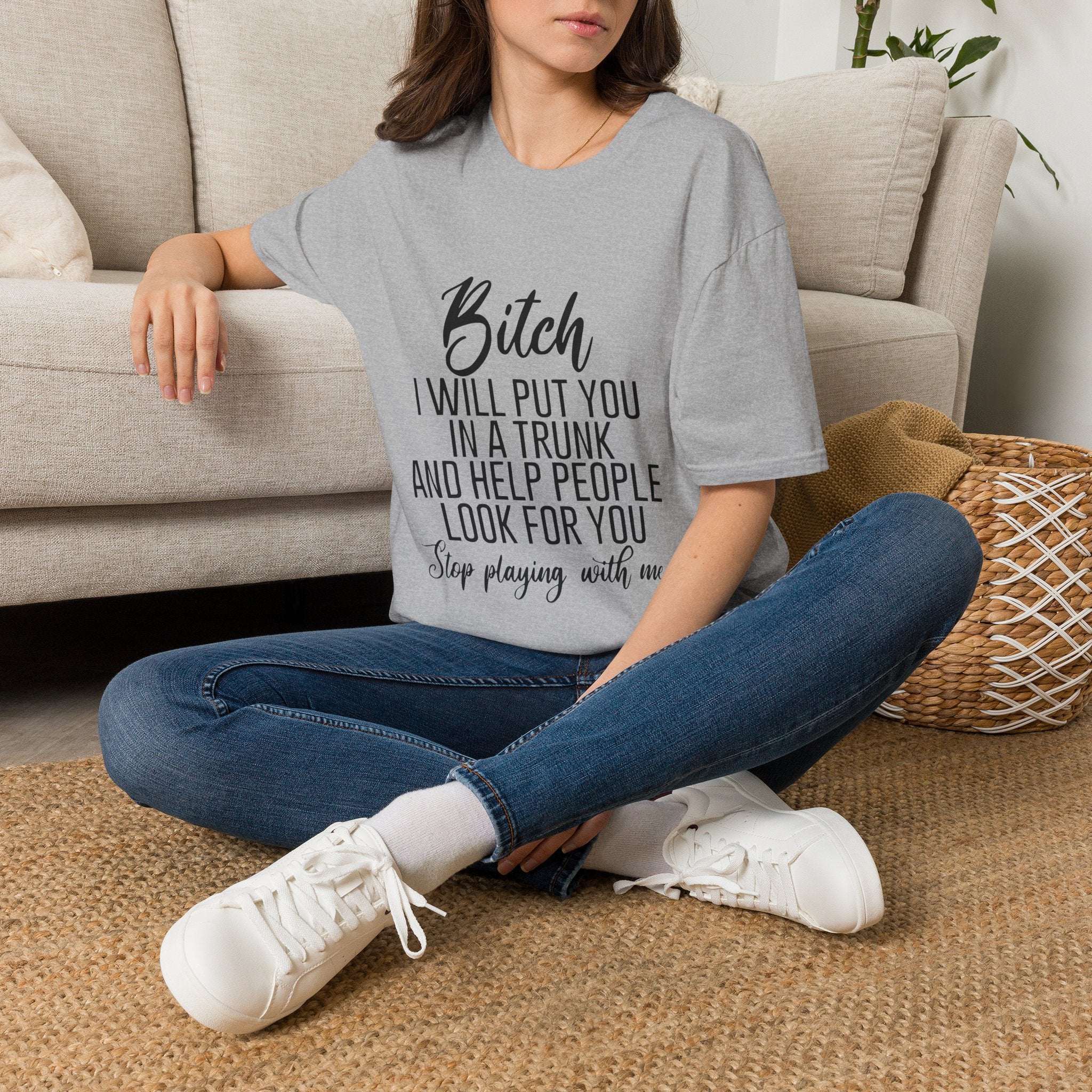 Hide you in the trunk shirt without anything on back