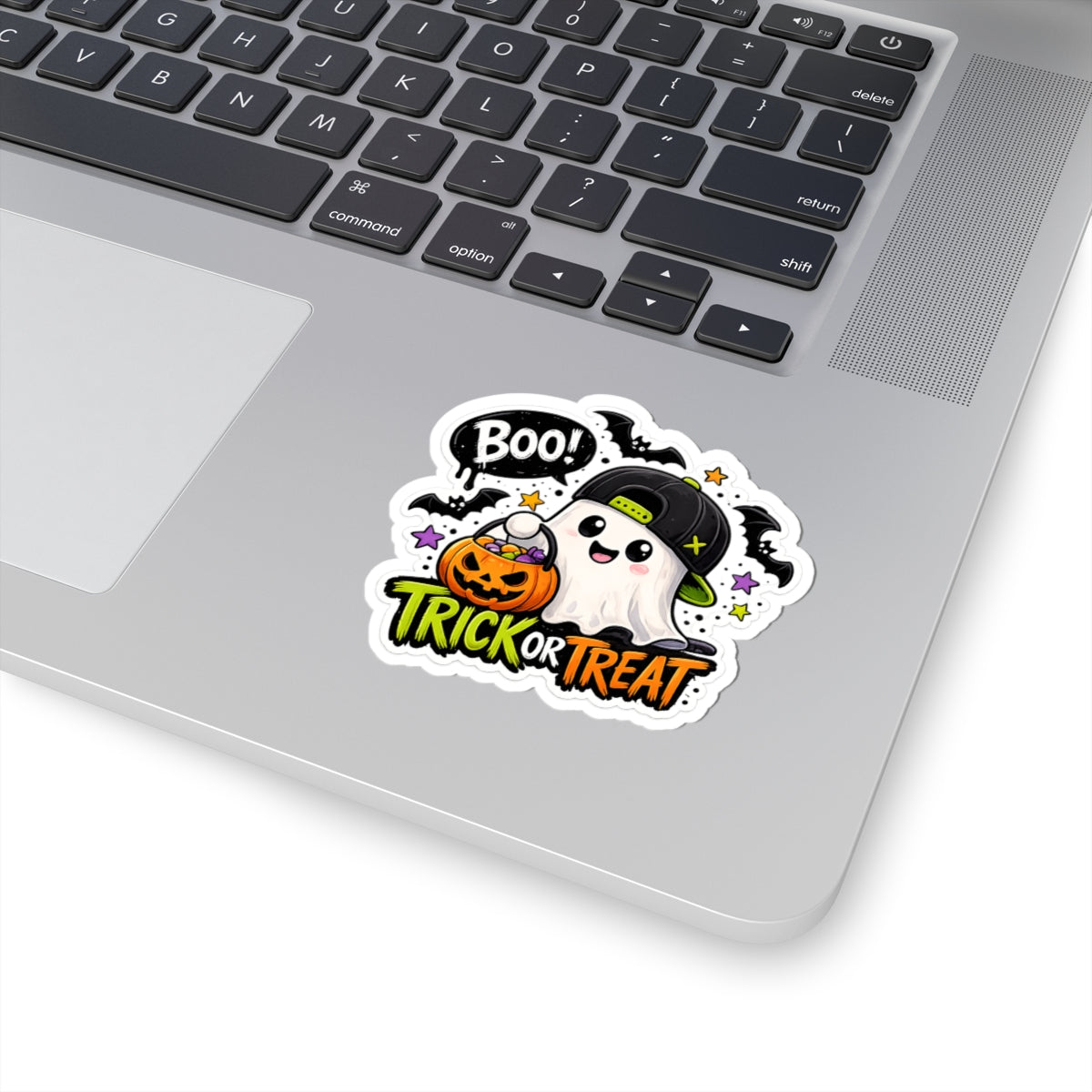 "Trick or Treat" Sticker