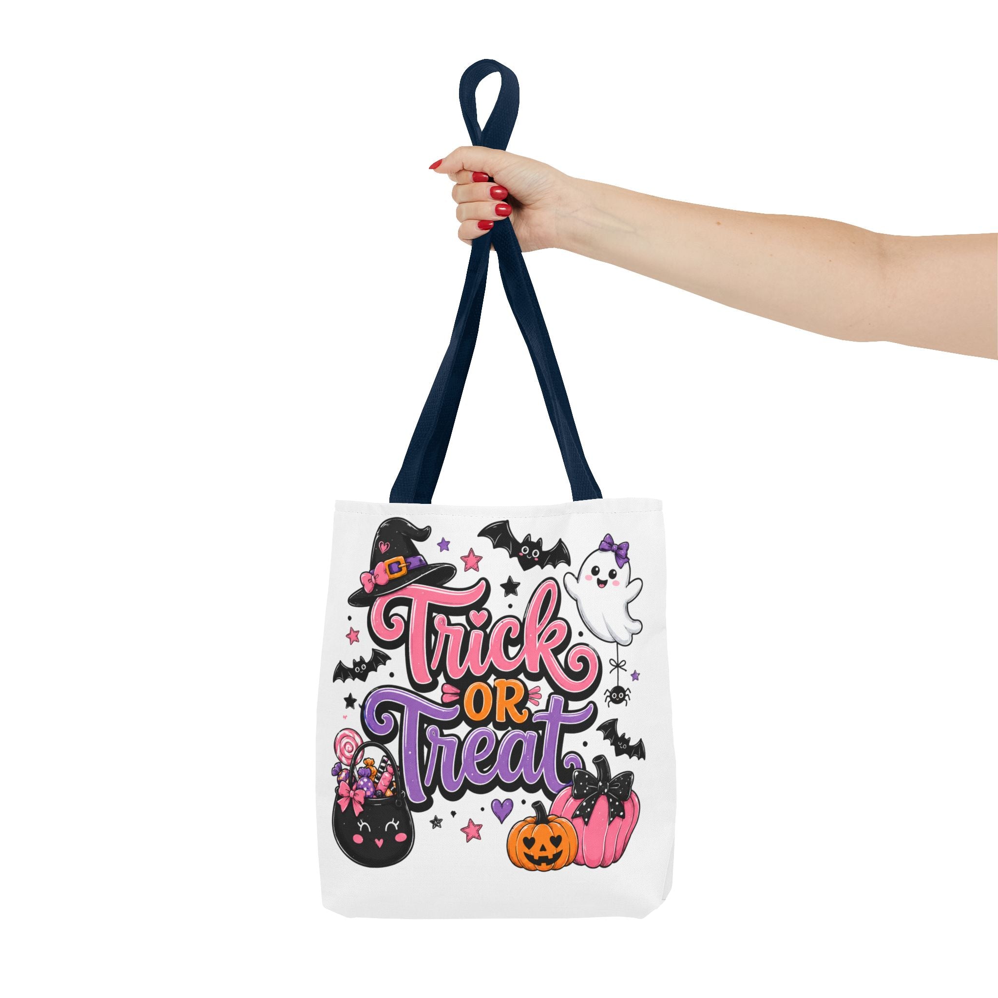 Halloween Trick or Treat Tote Bag — customize with child’s name
