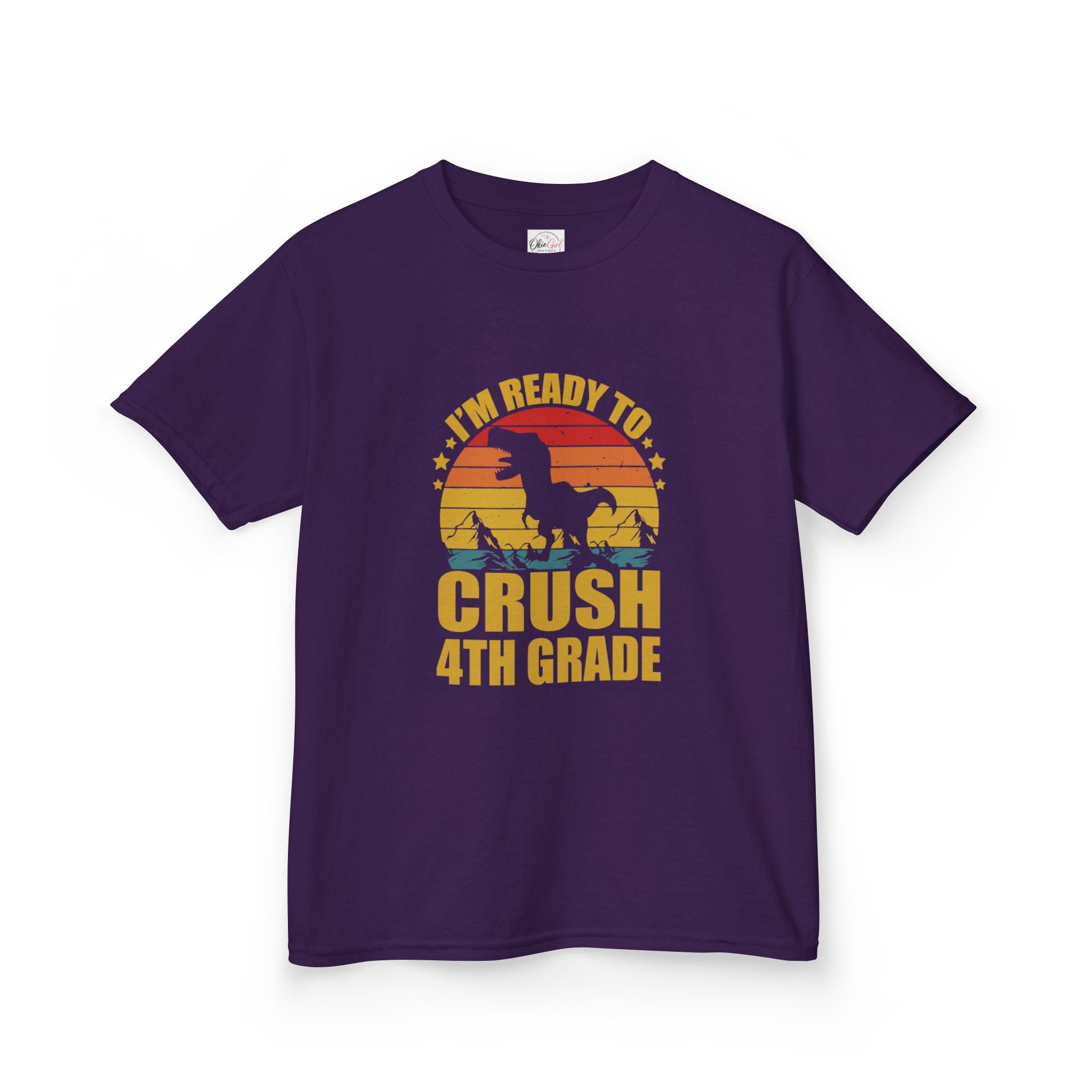 Kids 'I'm Ready to Crush 4th Grade' T-Shirt