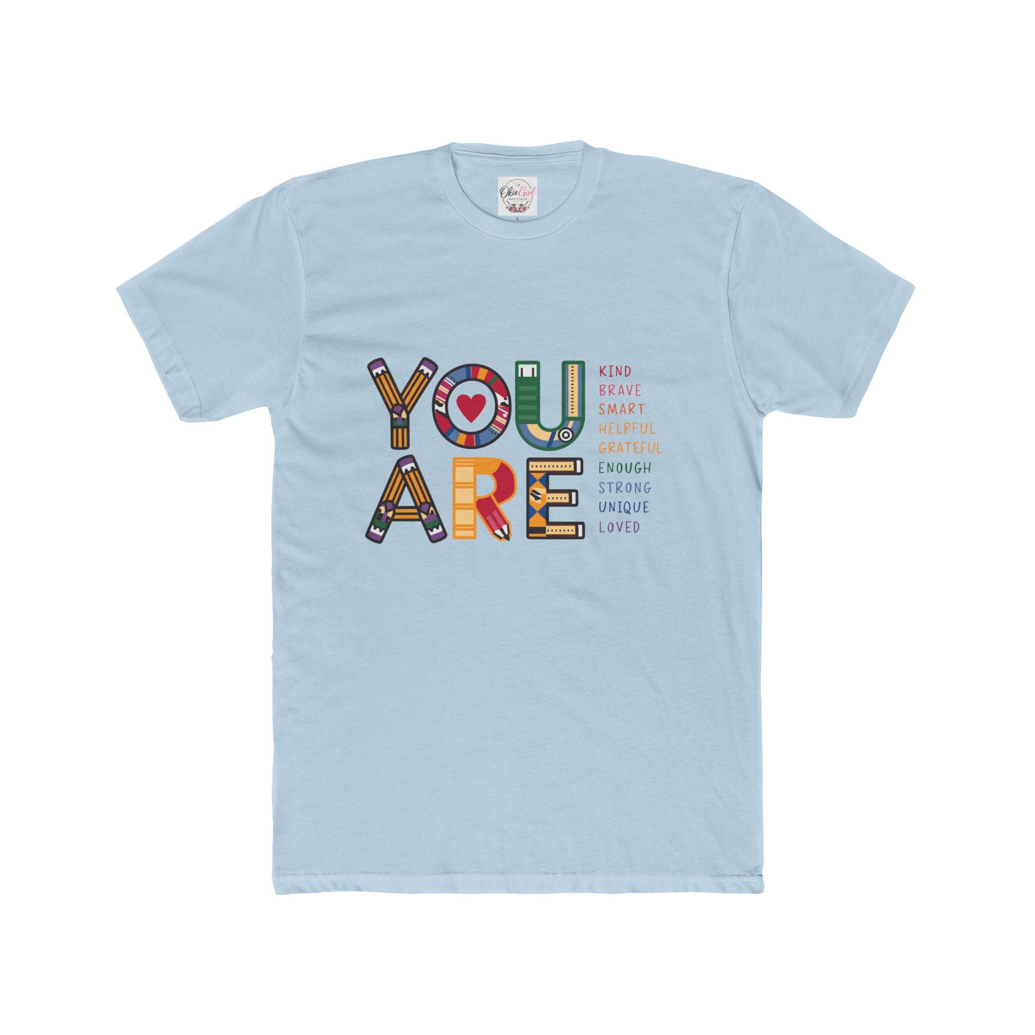 You Are Inspirational Graphic Tee — Positive Affirmation T-Shirt