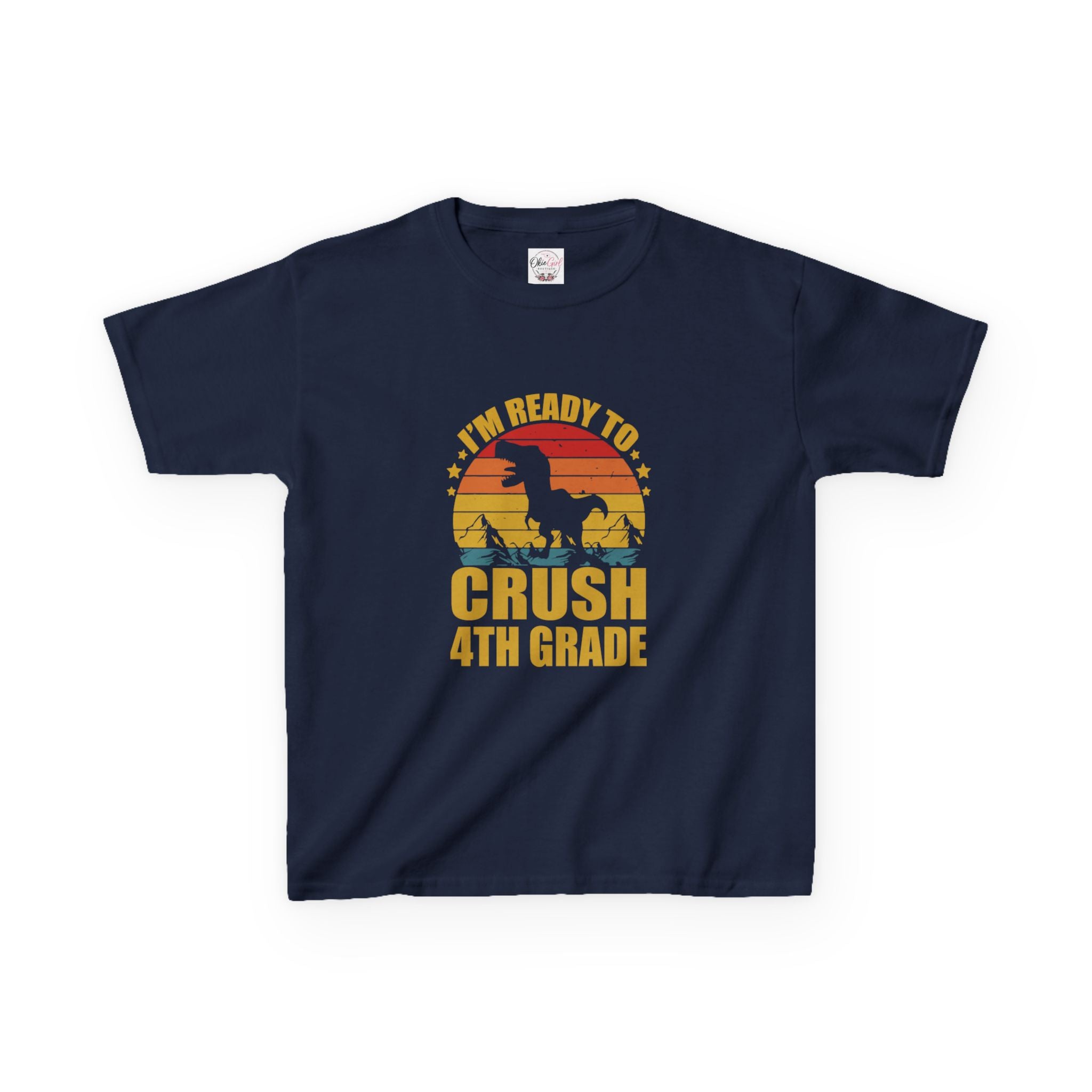Kids 'I'm Ready to Crush 4th Grade' T-Shirt