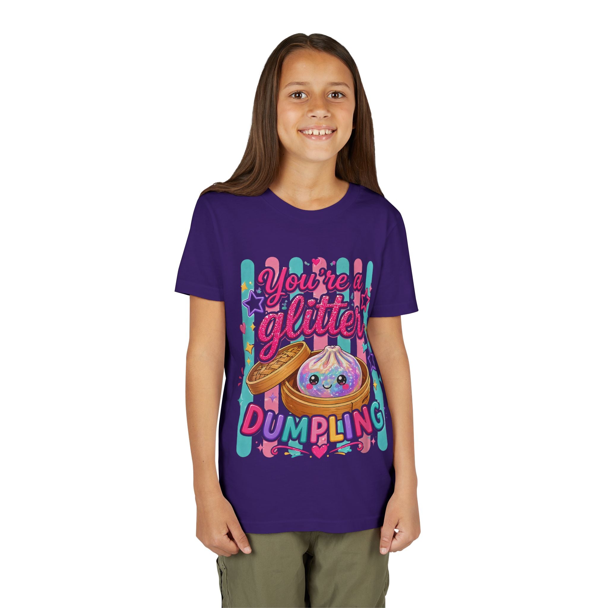 Youth Tee — "You're a Glitter Dumpling"