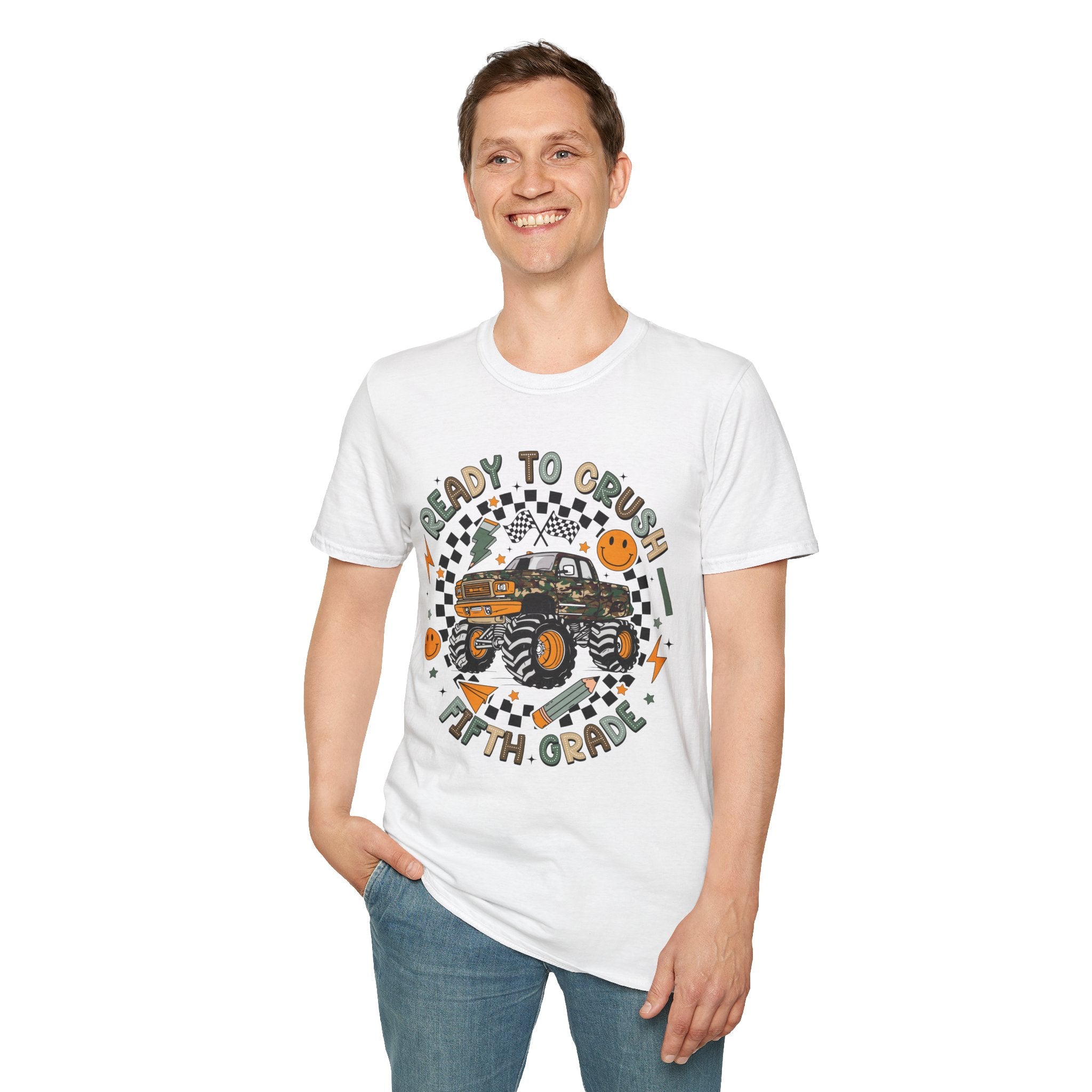 Ready to Crush Monster Truck T-Shirt — Adult size