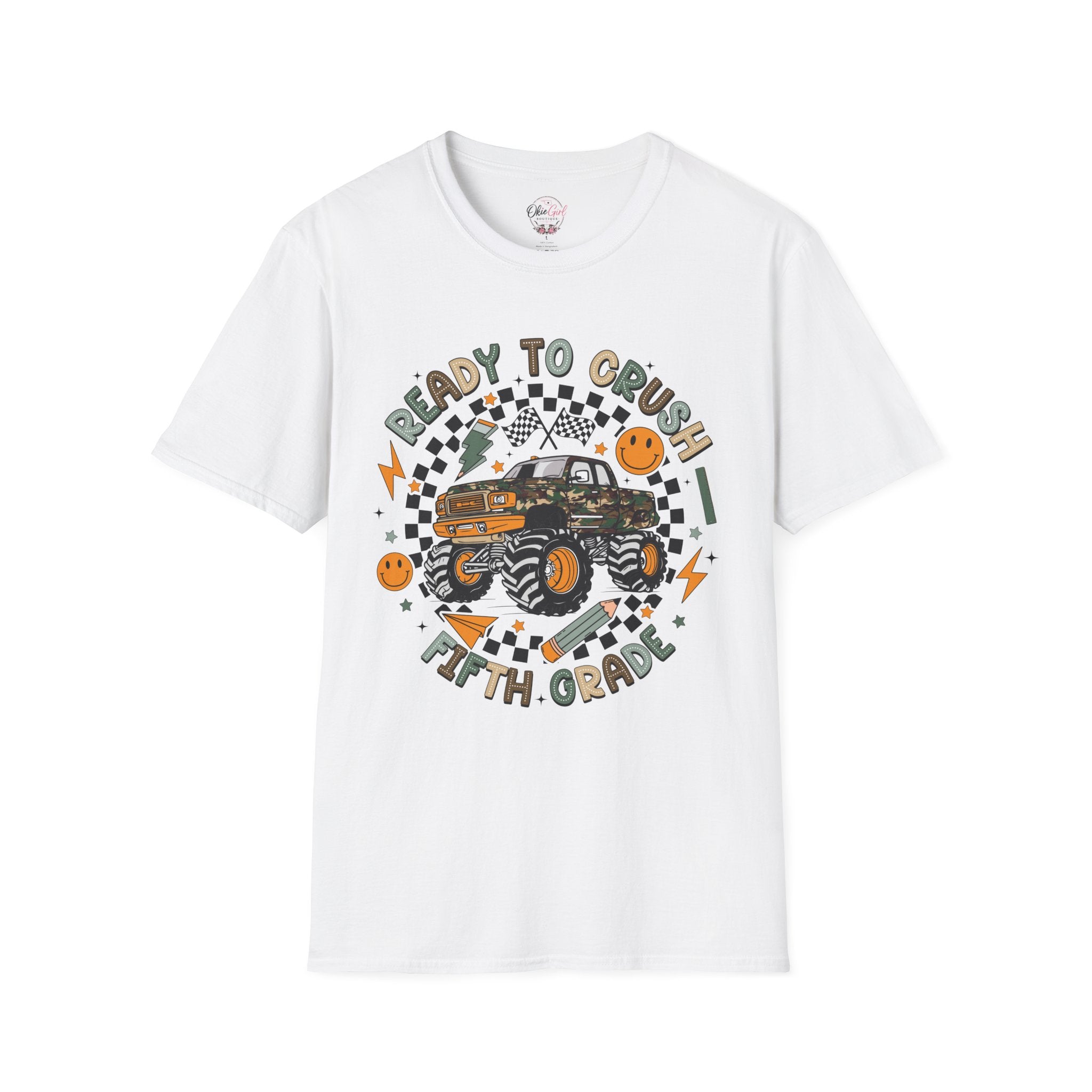 Ready to Crush Monster Truck T-Shirt — Adult size