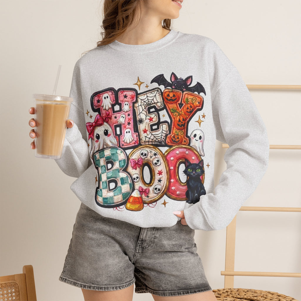 Halloween 'Hey Boo' Sweatshirt