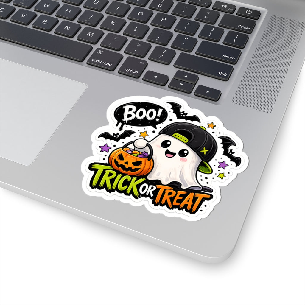 "Trick or Treat" Sticker