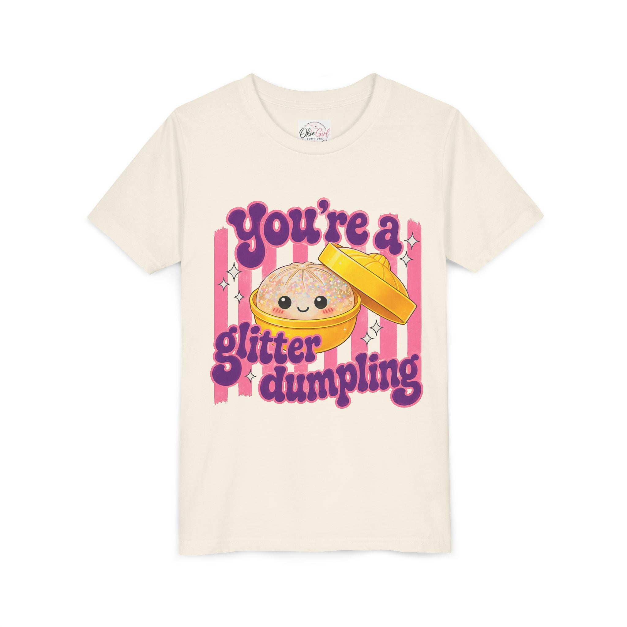 Youth Tee — "You're a Glitter Dumpling"