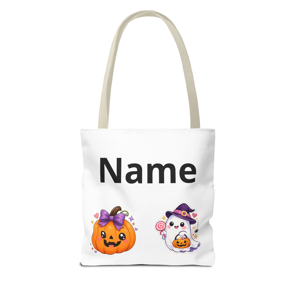 Halloween Trick or Treat Tote Bag — customize with child’s name