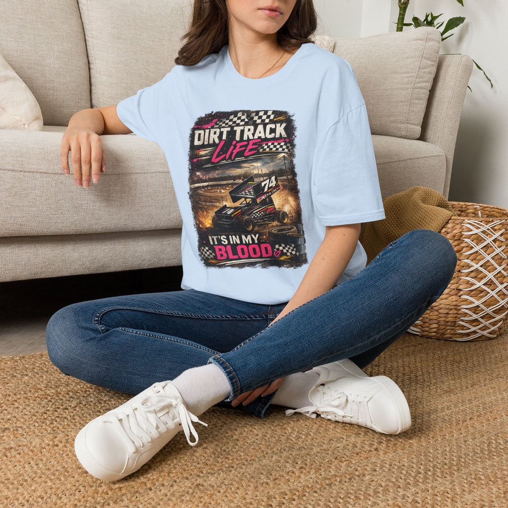 "It's In My Blood" Racing Tee