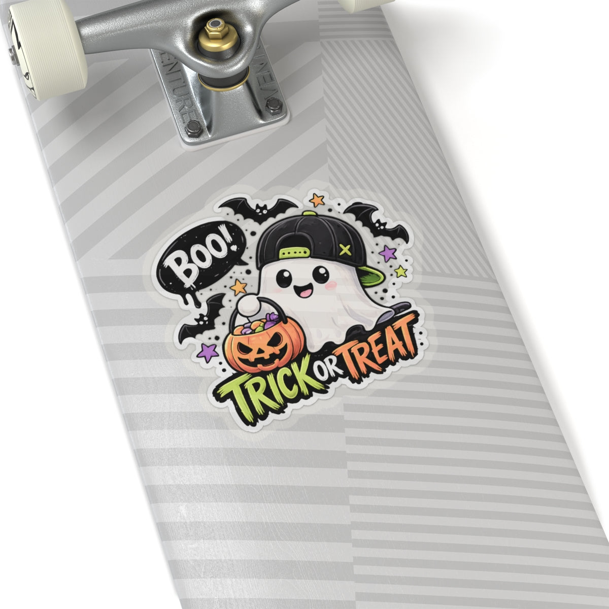 "Trick or Treat" Sticker