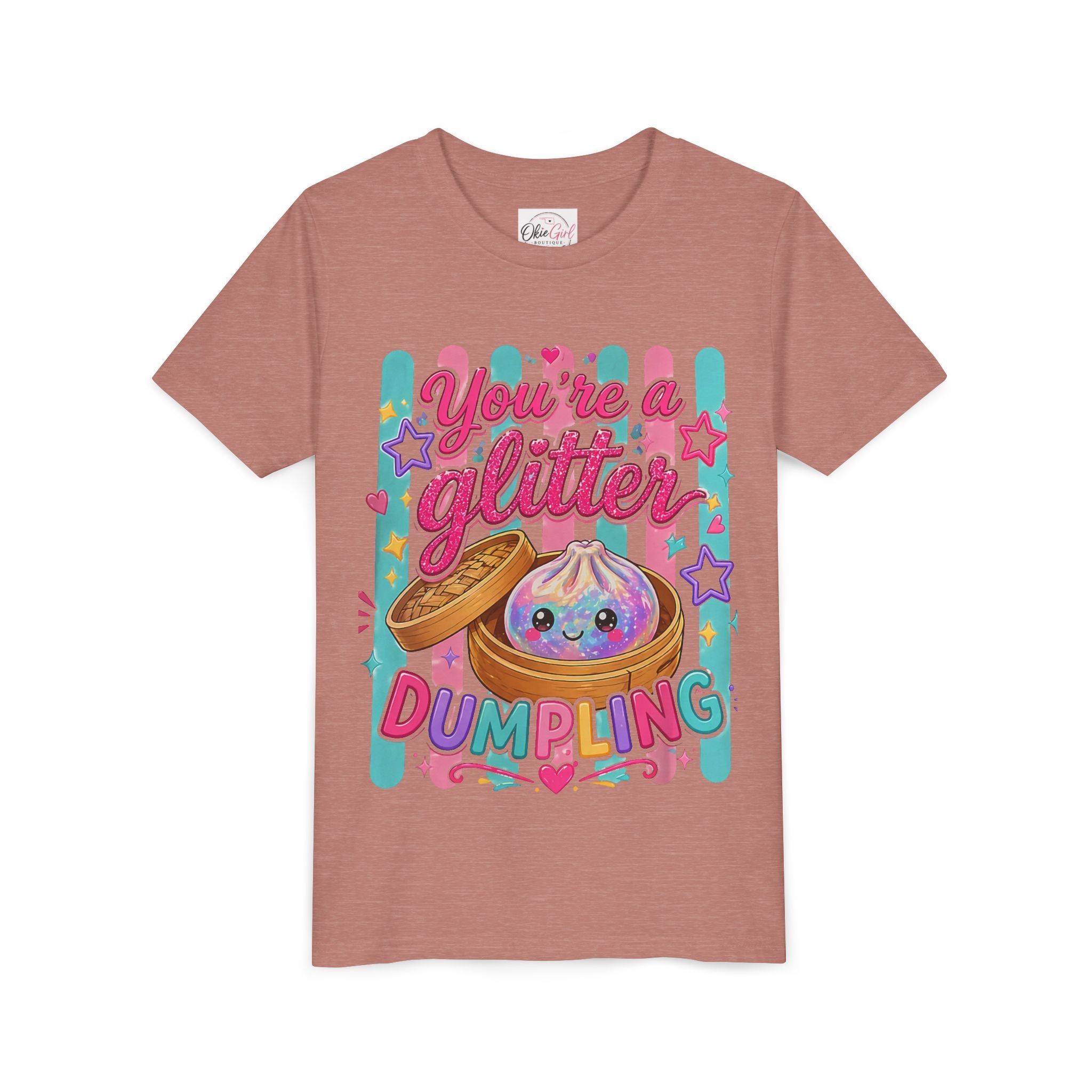 Youth Tee — "You're a Glitter Dumpling"