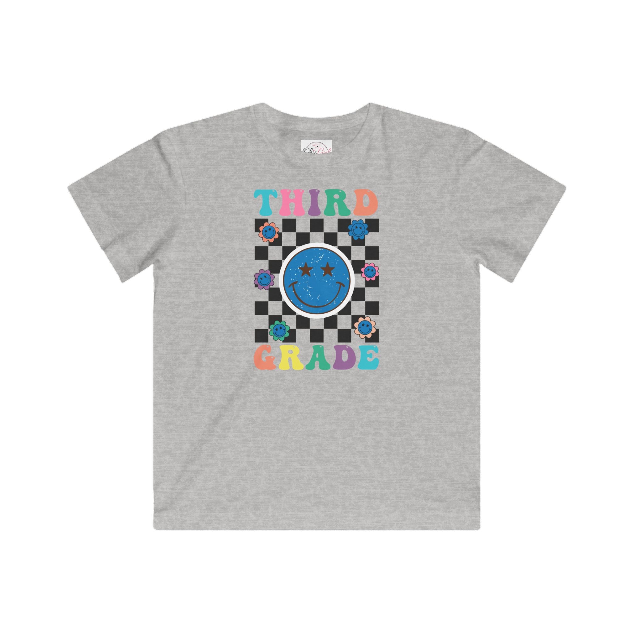 Third Grade Smiley Tee