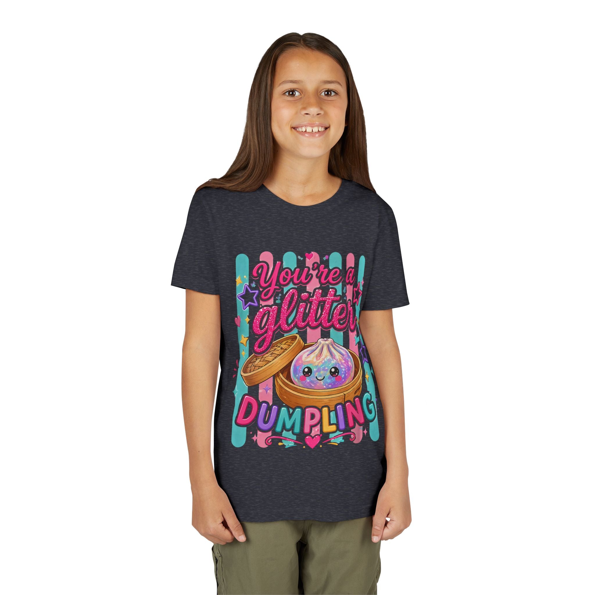 Youth Tee — "You're a Glitter Dumpling"