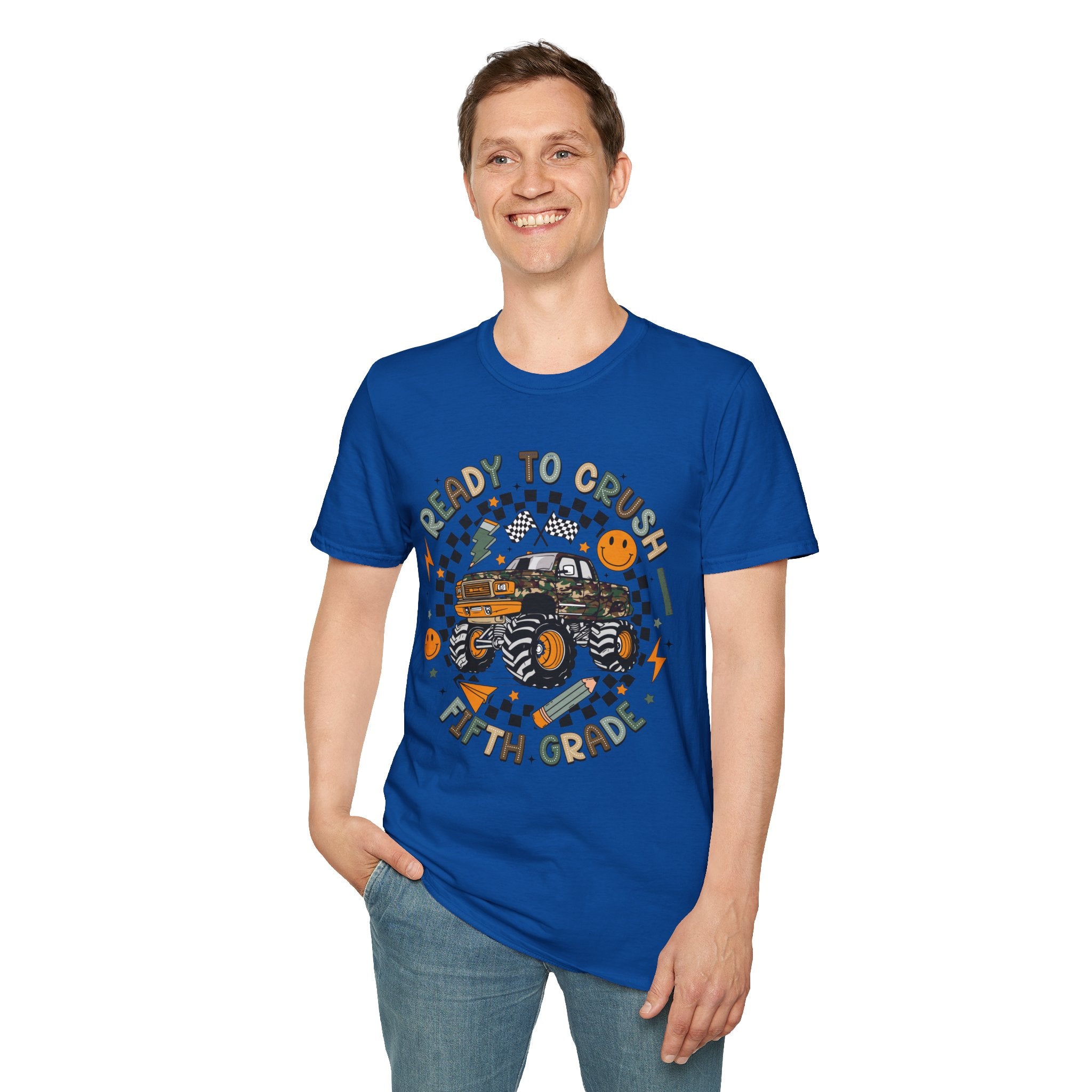 Ready to Crush Monster Truck T-Shirt — Adult size