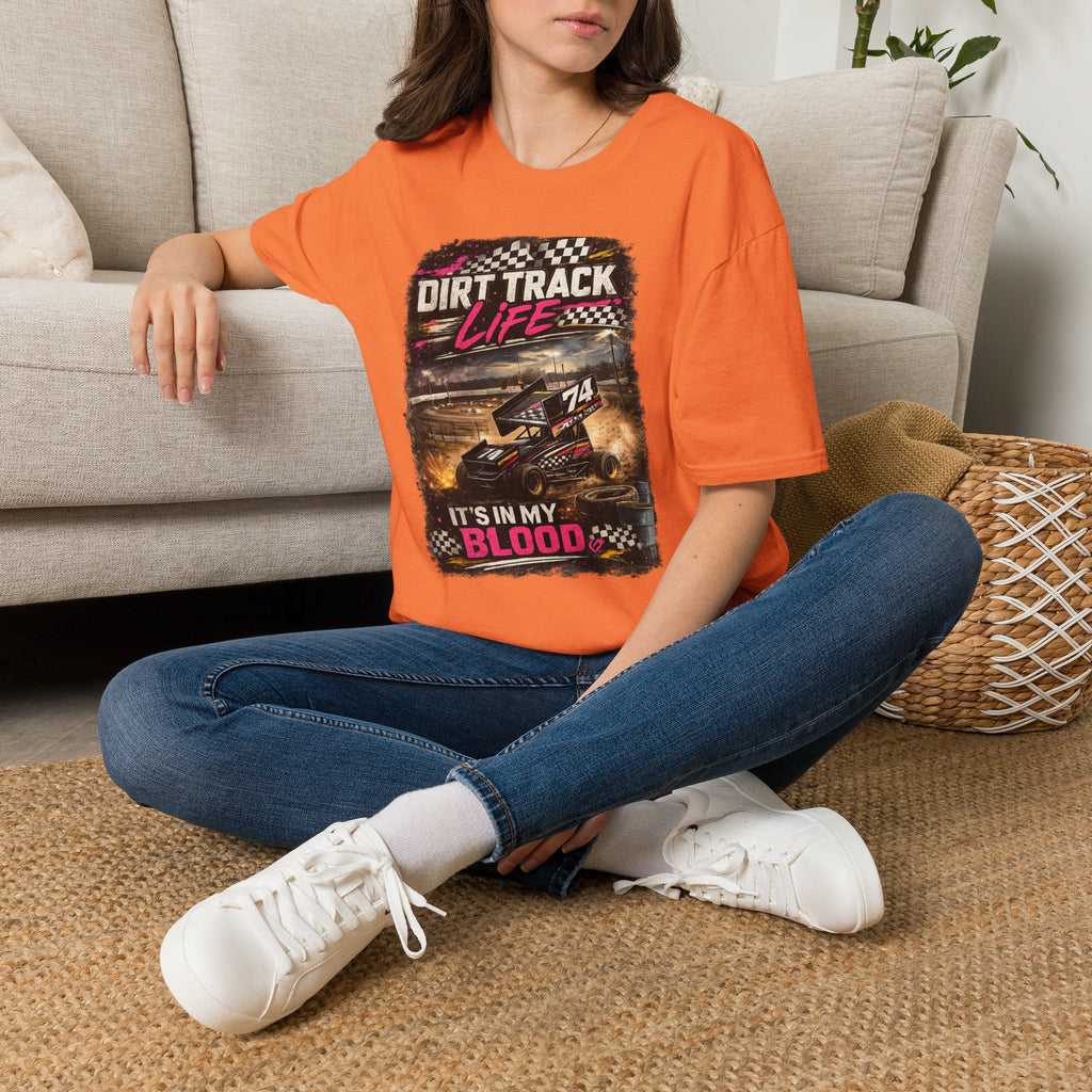 "It's In My Blood" Racing Tee