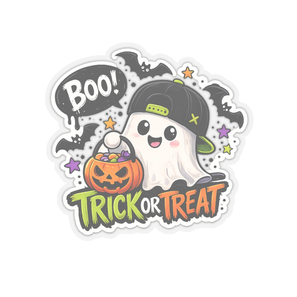 "Trick or Treat" Sticker