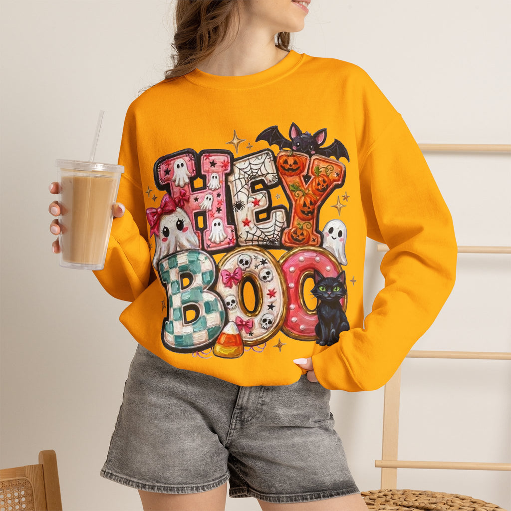 Halloween 'Hey Boo' Sweatshirt
