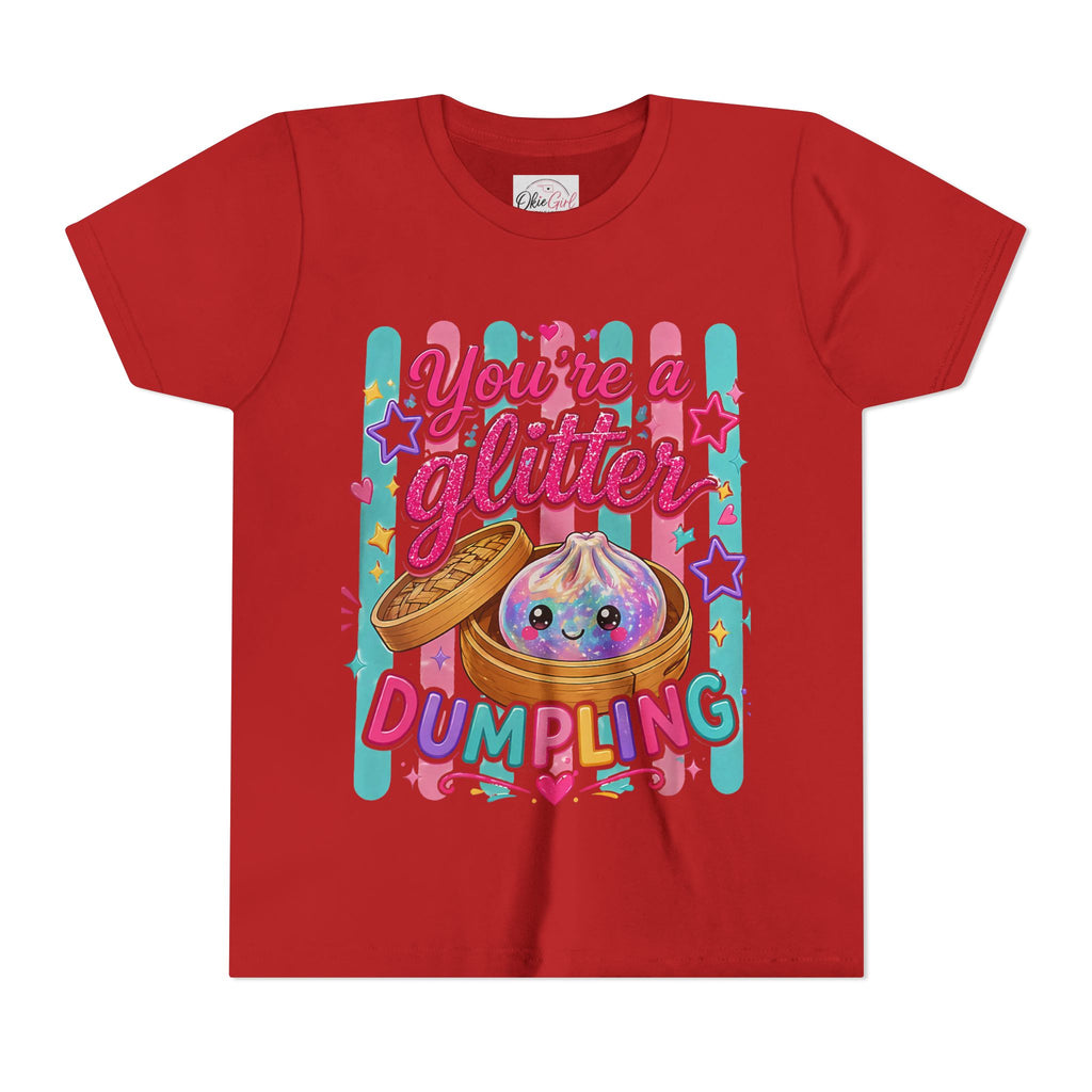 Youth Tee — "You're a Glitter Dumpling"
