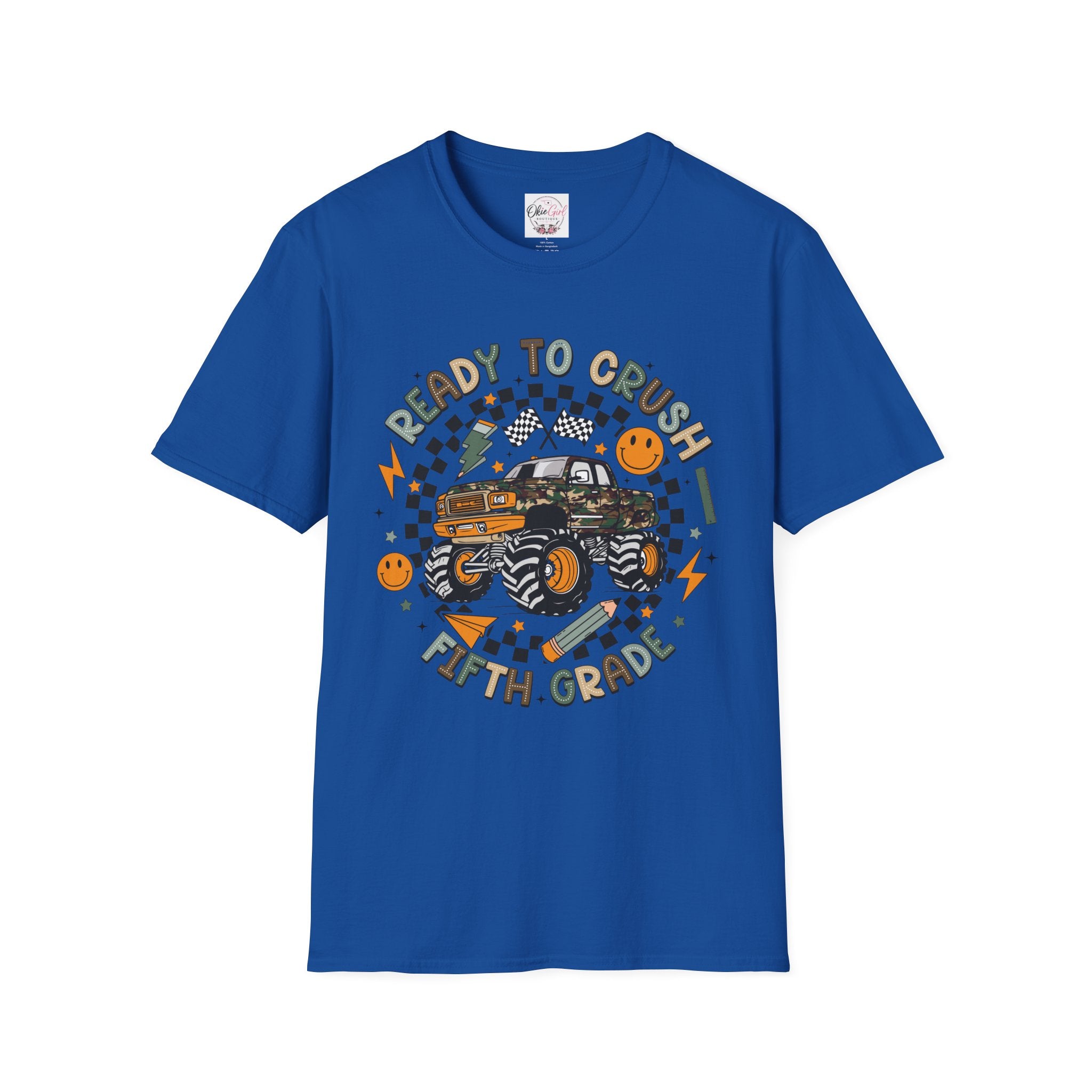 Ready to Crush Monster Truck T-Shirt — Adult size