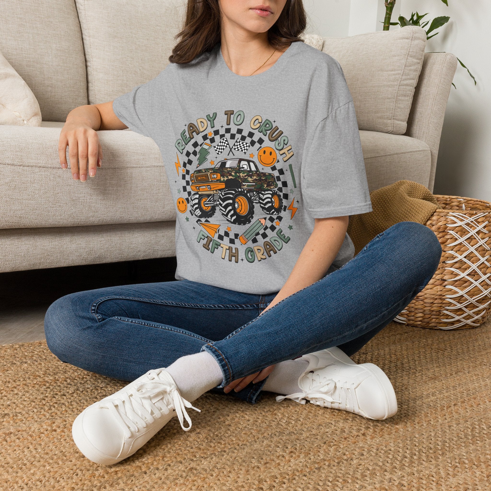 Ready to Crush Monster Truck T-Shirt — Adult size