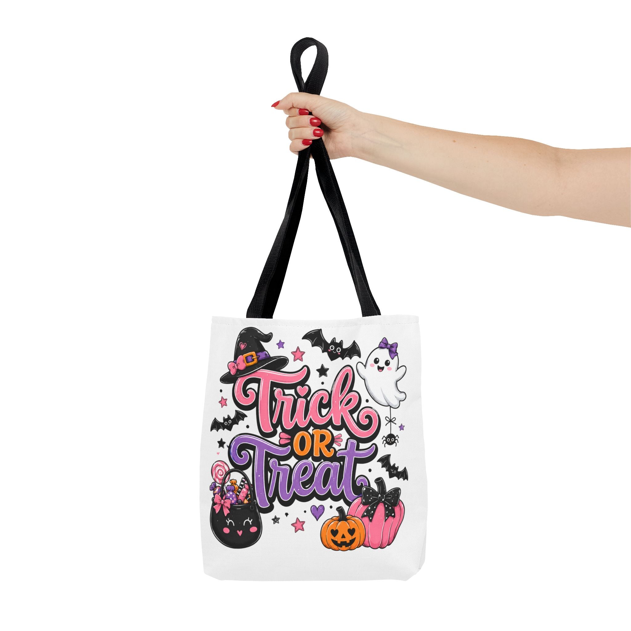 Halloween Trick or Treat Tote Bag — customize with child’s name