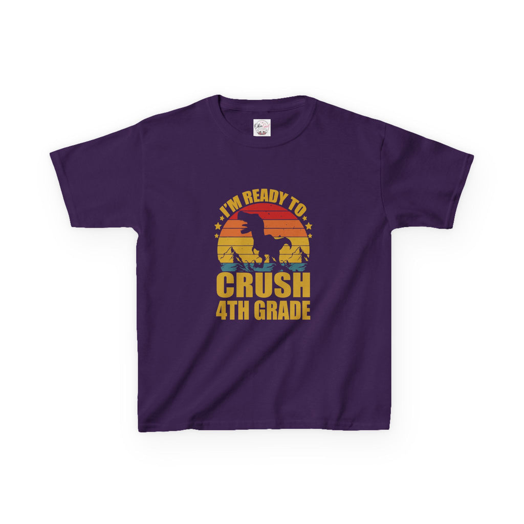 Kids 'I'm Ready to Crush 4th Grade' T-Shirt