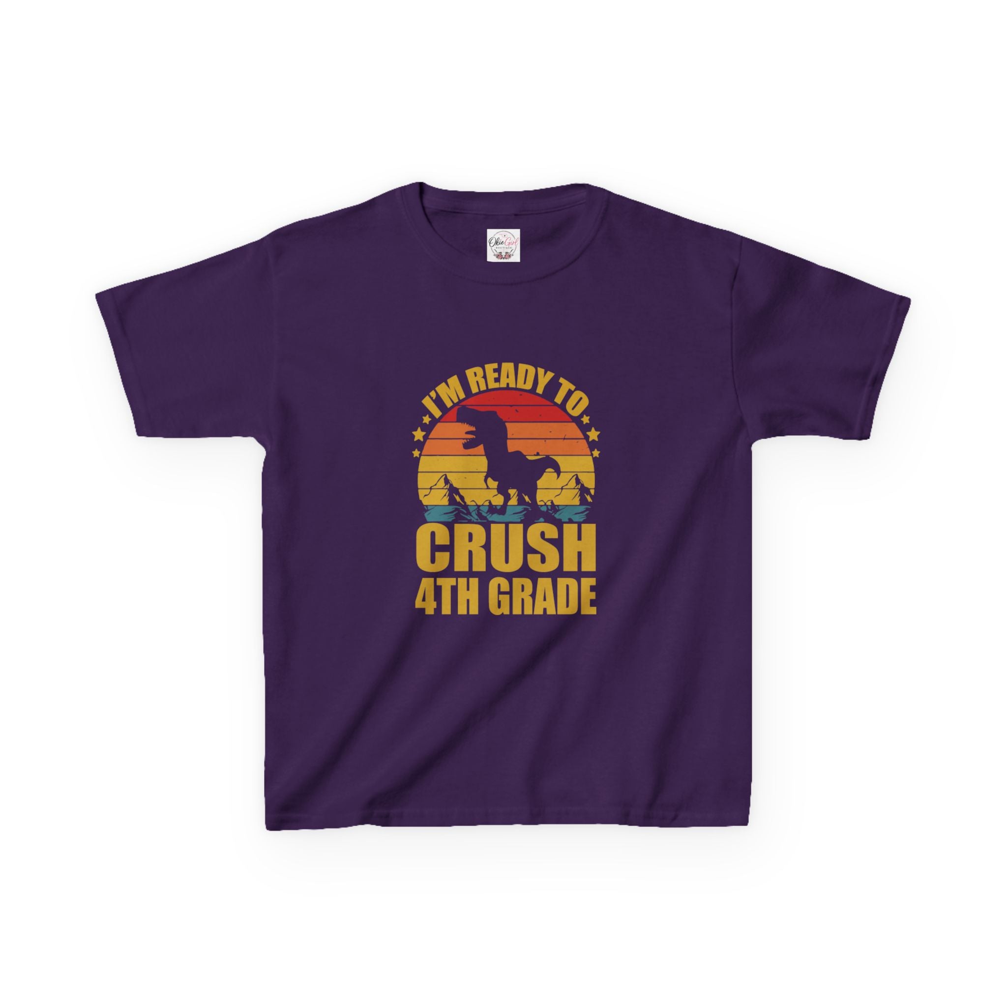Kids 'I'm Ready to Crush 4th Grade' T-Shirt