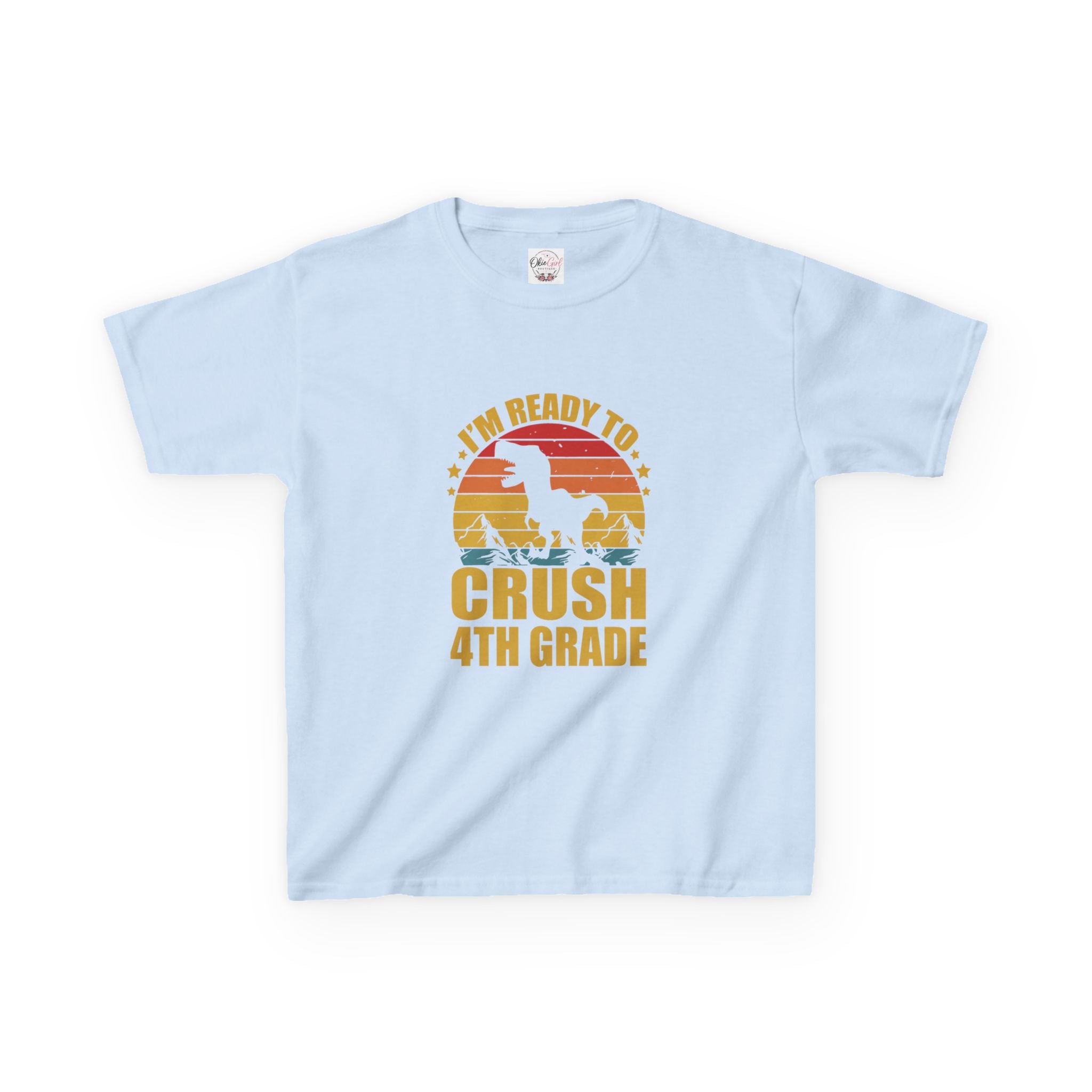 Kids 'I'm Ready to Crush 4th Grade' T-Shirt
