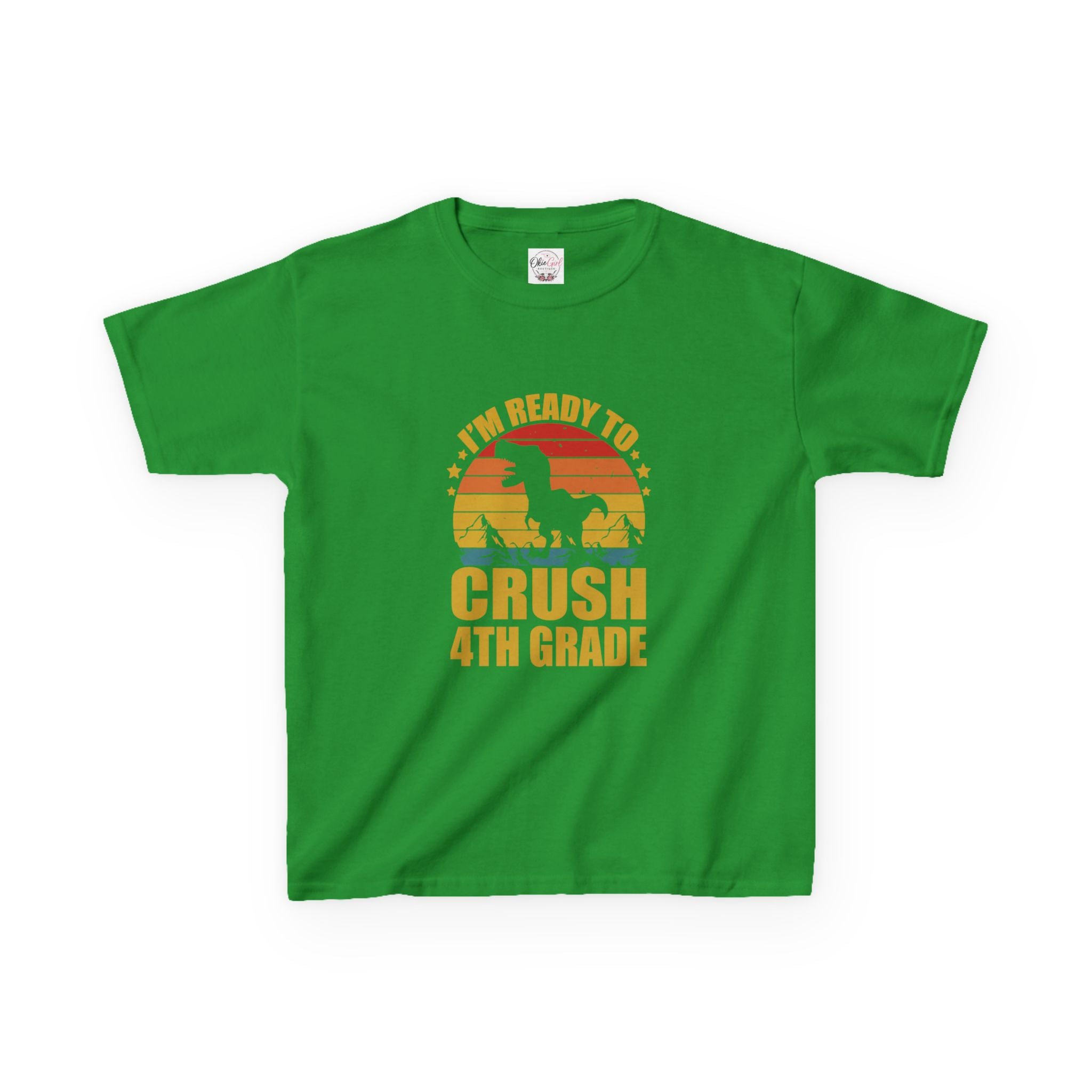 Kids 'I'm Ready to Crush 4th Grade' T-Shirt
