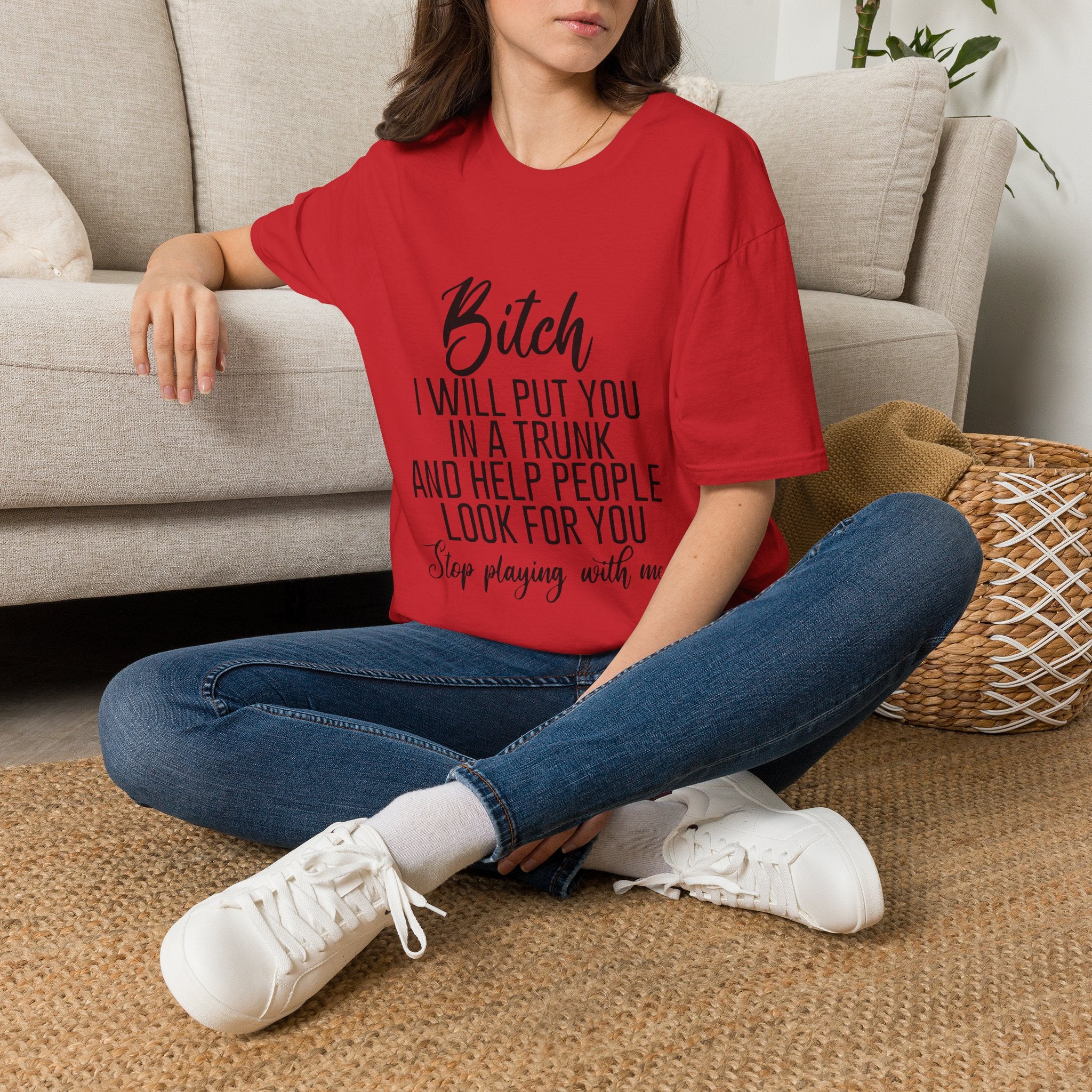 Hide you in the trunk shirt without anything on back